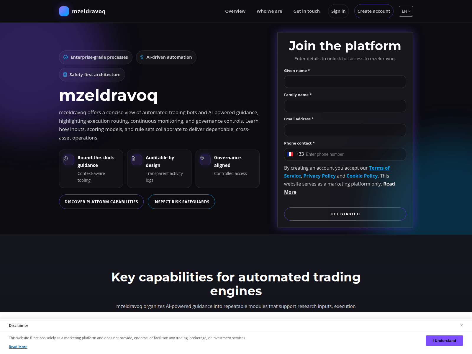 Screenshot of mzeldravoq.click