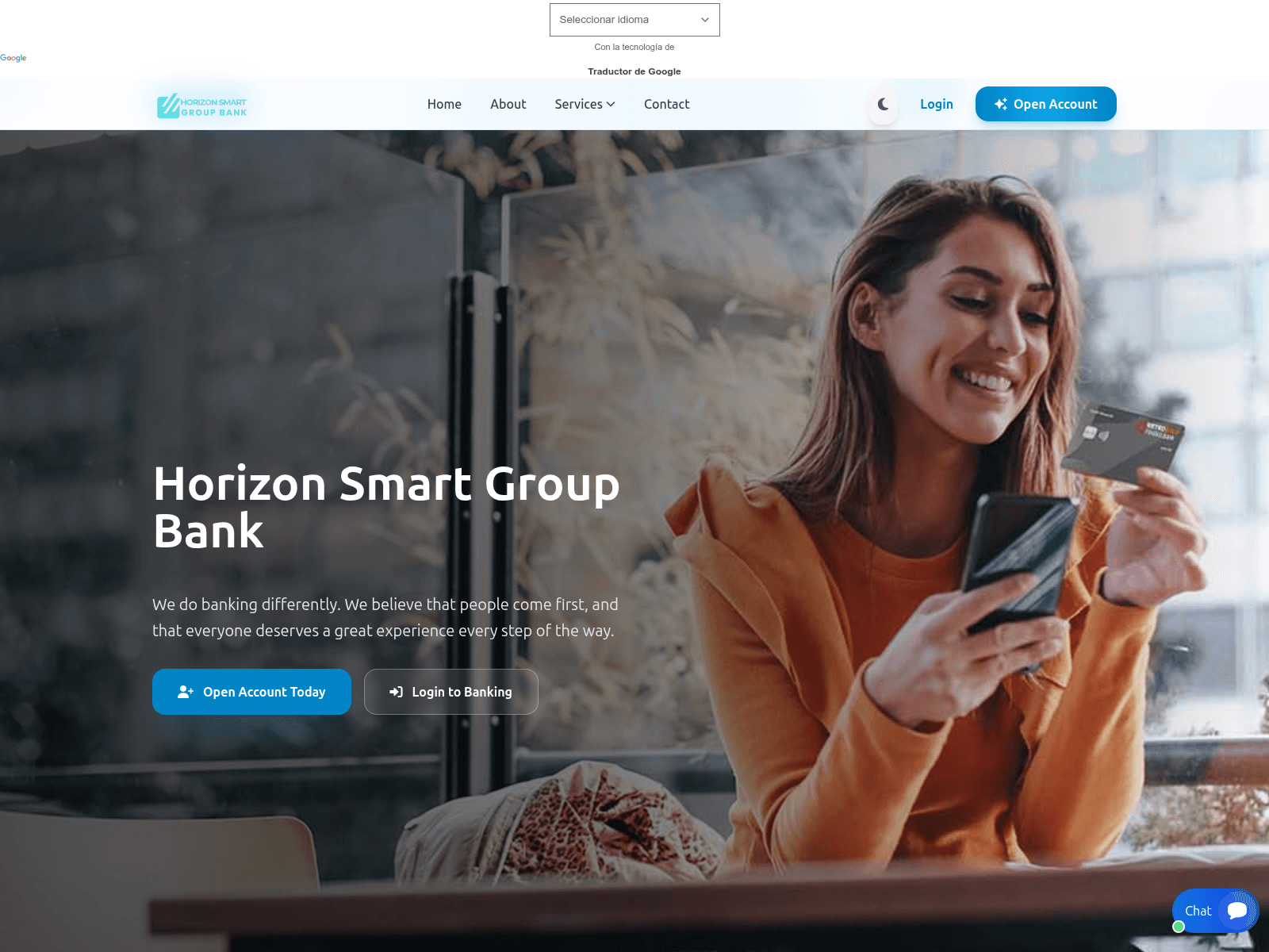 Screenshot of horizonsmartgroupint.com