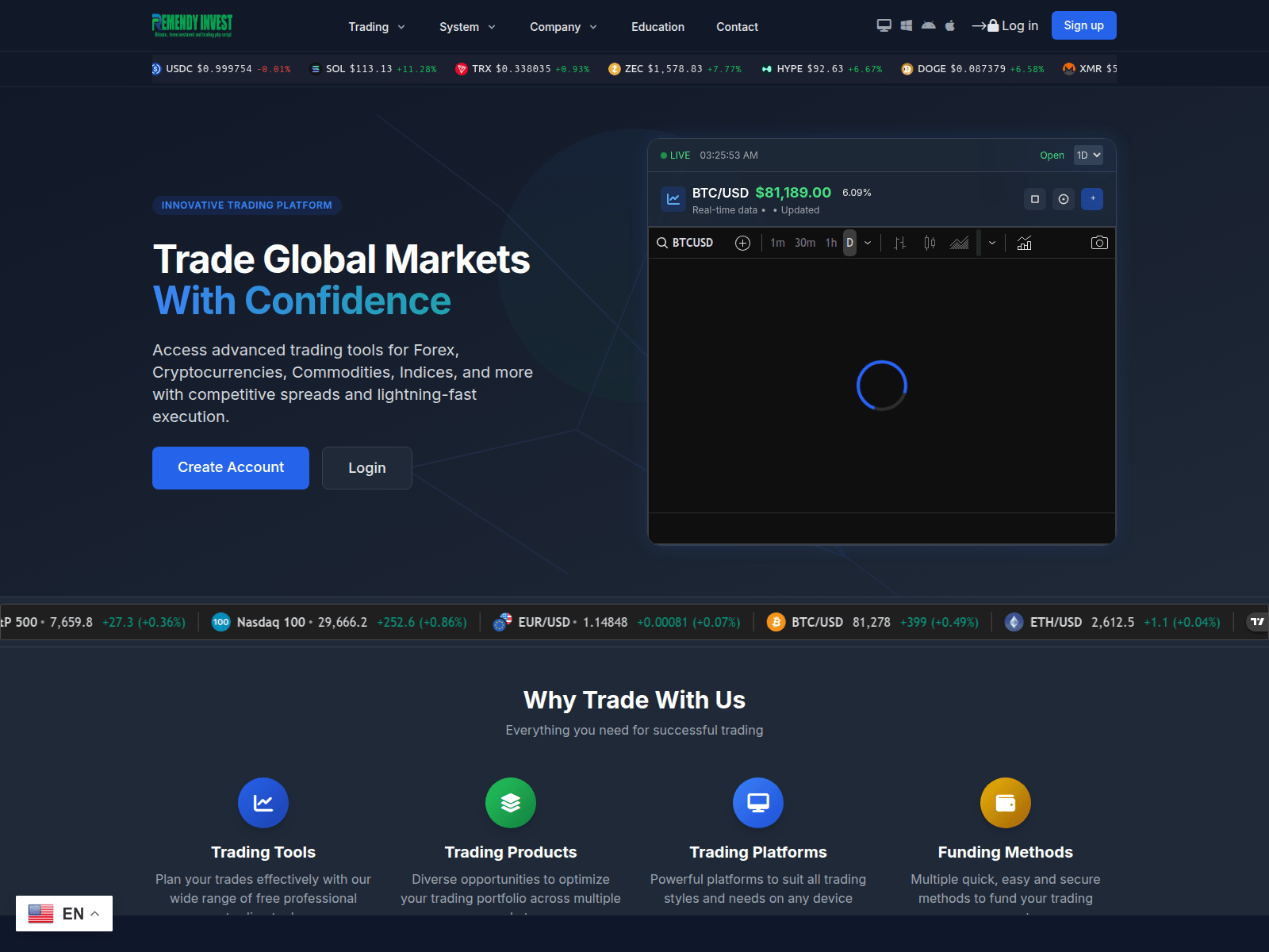 Screenshot of nal.vexotra.com