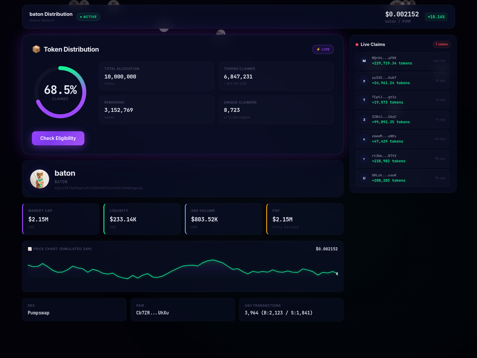Screenshot of batonsol.com