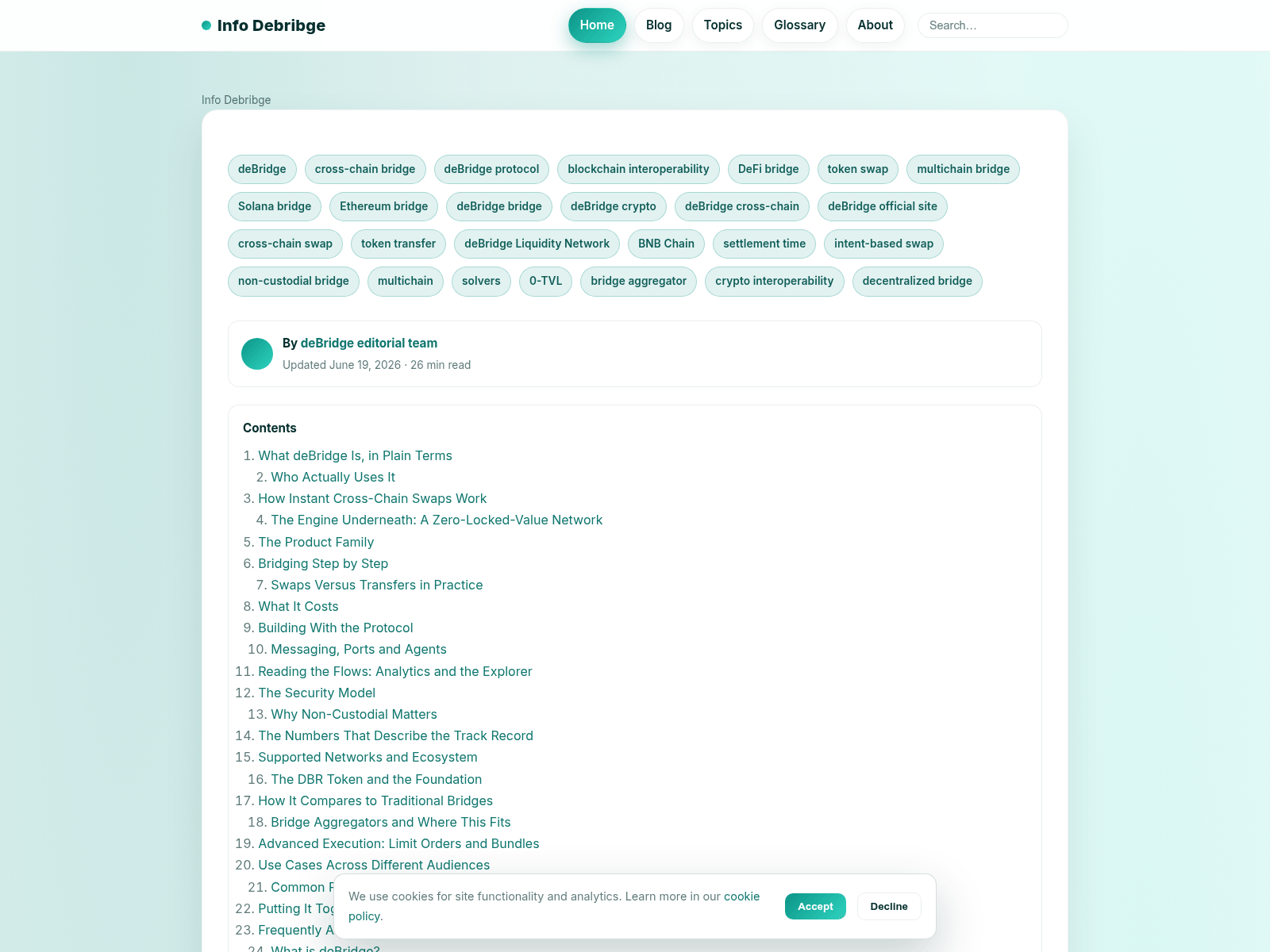 Screenshot of info-debribge.site