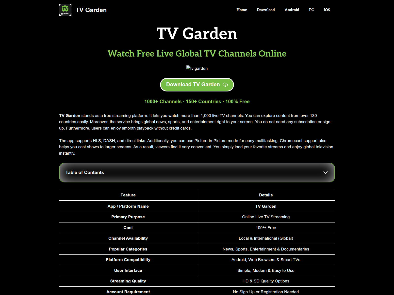 Screenshot of garden-tv.com