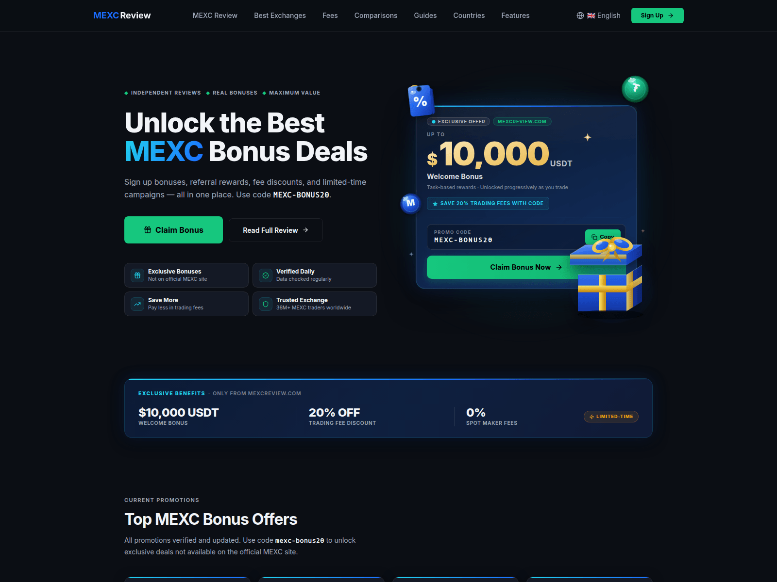 Screenshot of mexcreview.com