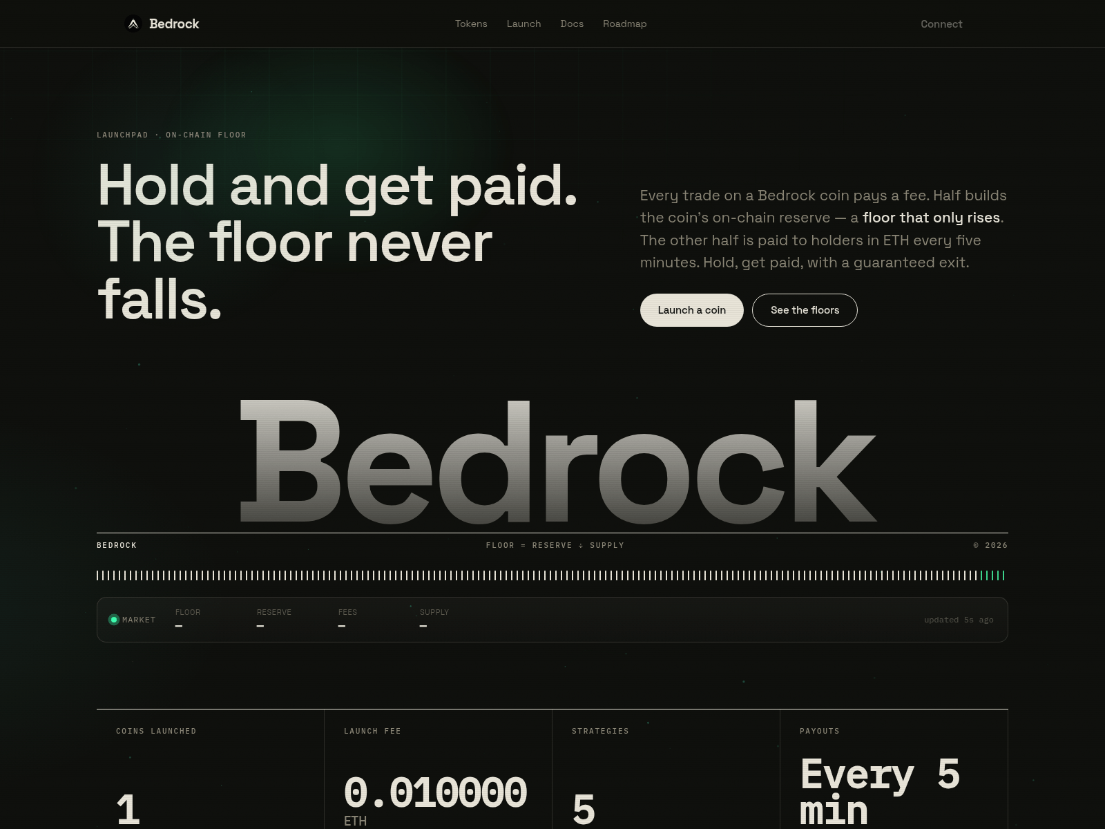 Screenshot of bedrock-web.top