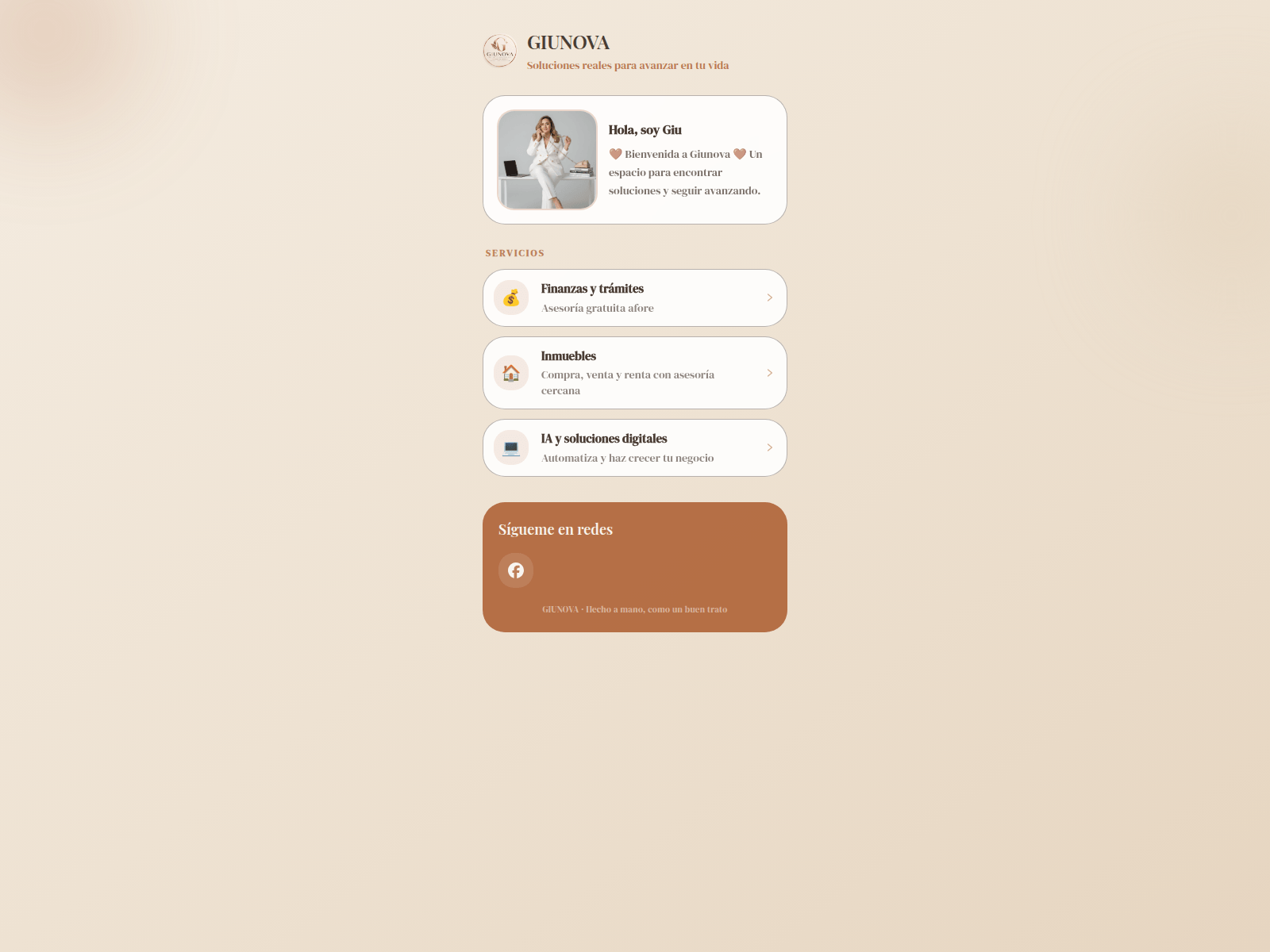 Screenshot of giunovamx.com