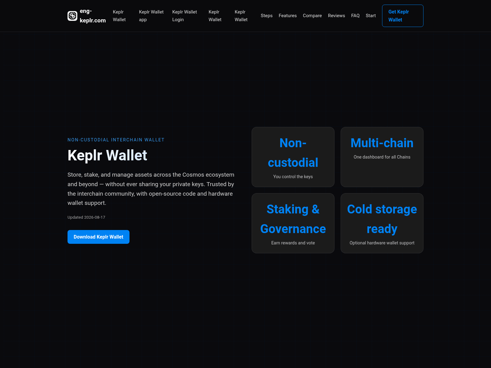 Screenshot of eng-keplr.com