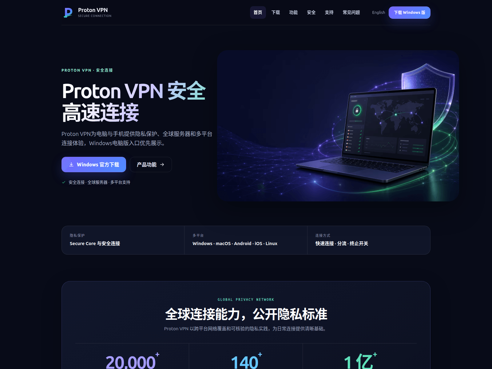 Screenshot of protonvpnx.com