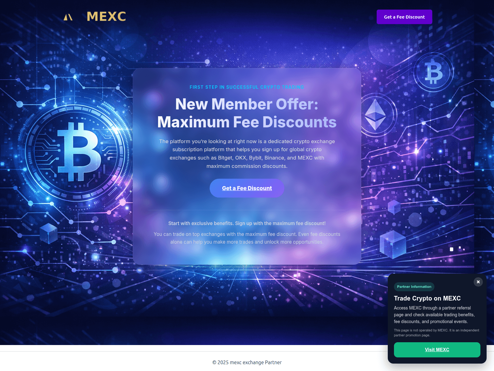 mexc-partner.com का स्क्रीनशॉट
