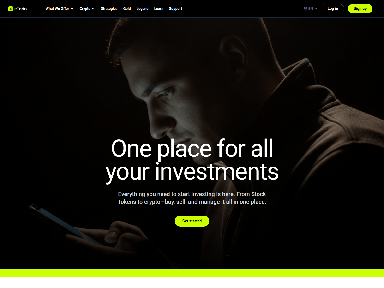 Screenshot of tradeetoro.com