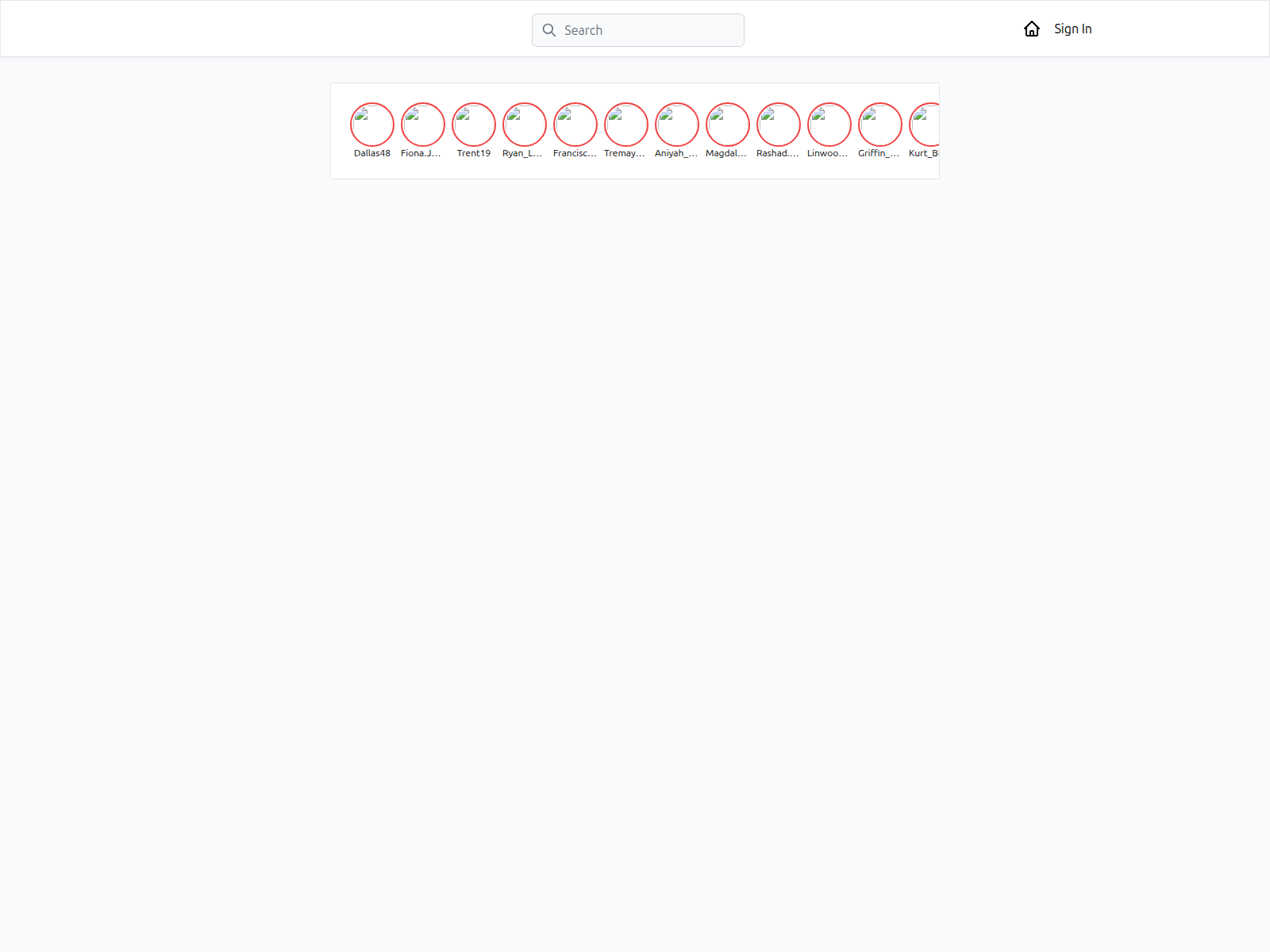 Screenshot of instagram-one-alpha.vercel.app