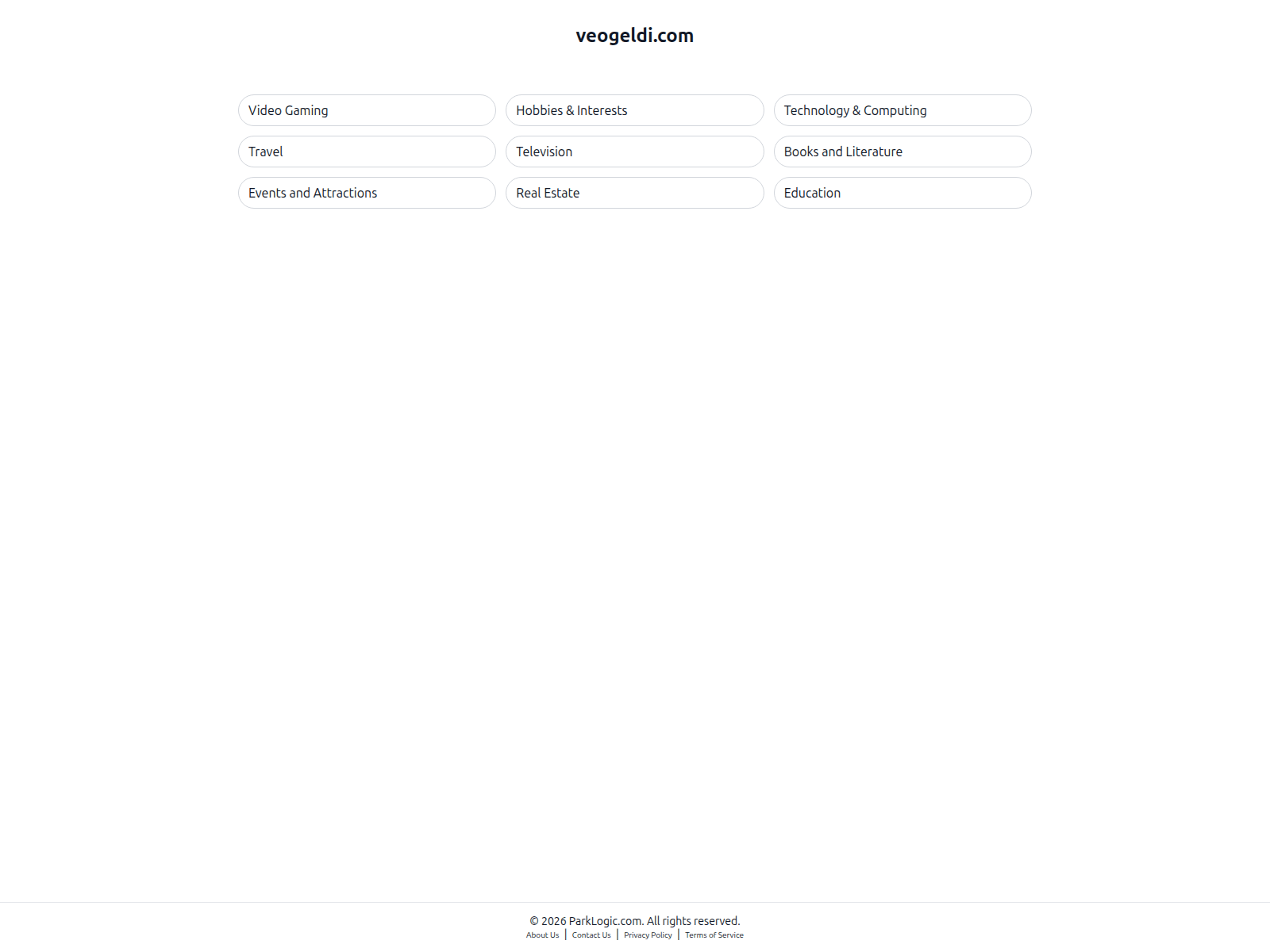 Screenshot of veogeldi.com