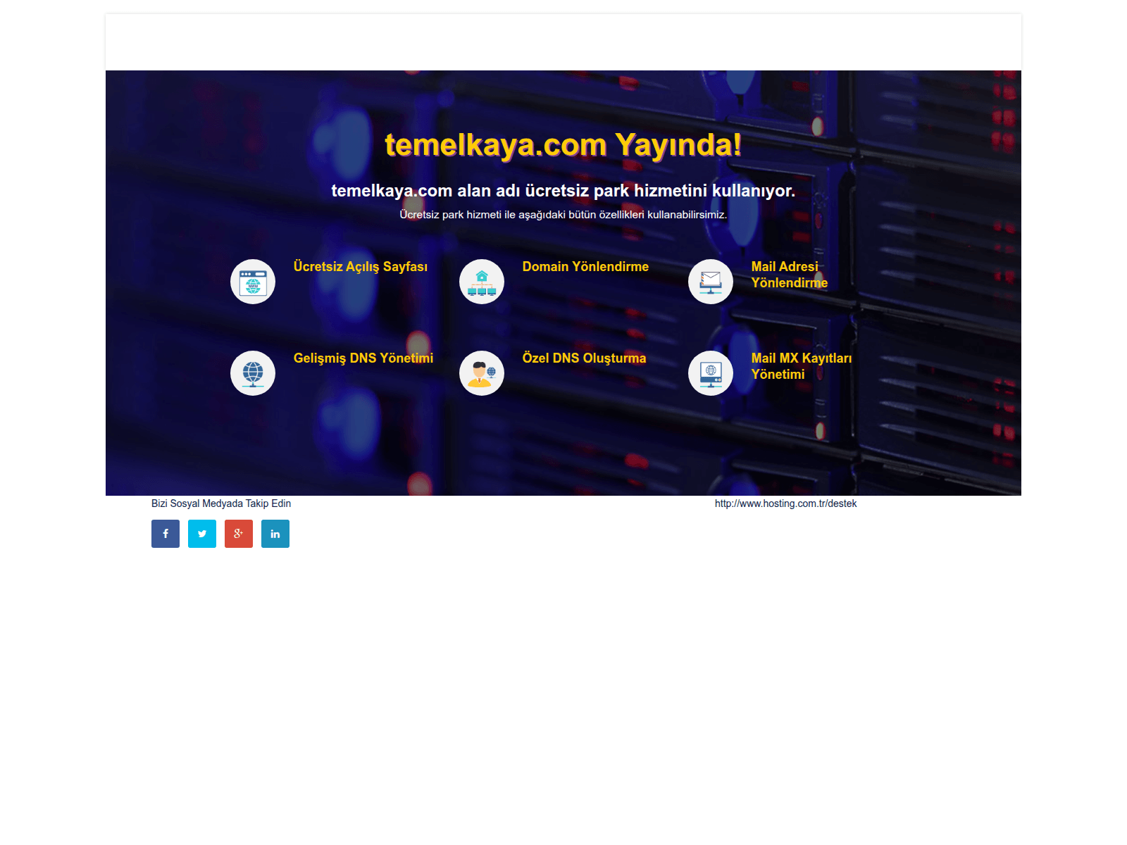 Screenshot of temelkaya.com