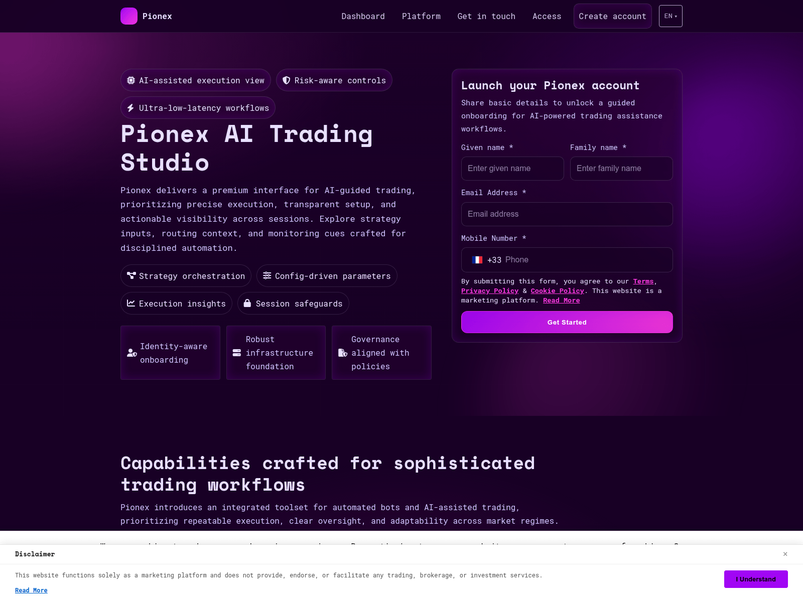 Screenshot of pionexsoftware.click
