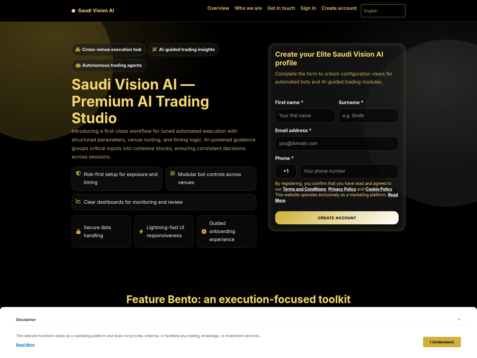 Screenshot of saudivision-ai.click