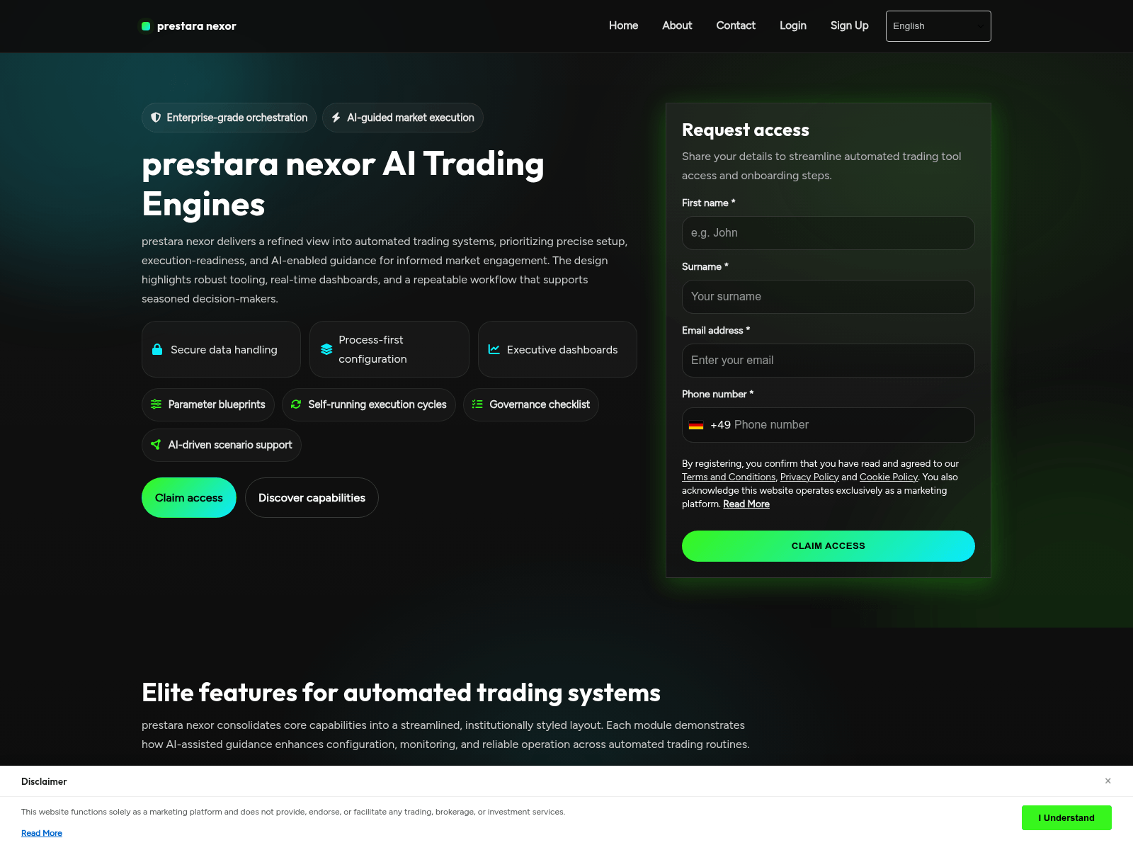 Screenshot of prestaranexor.click