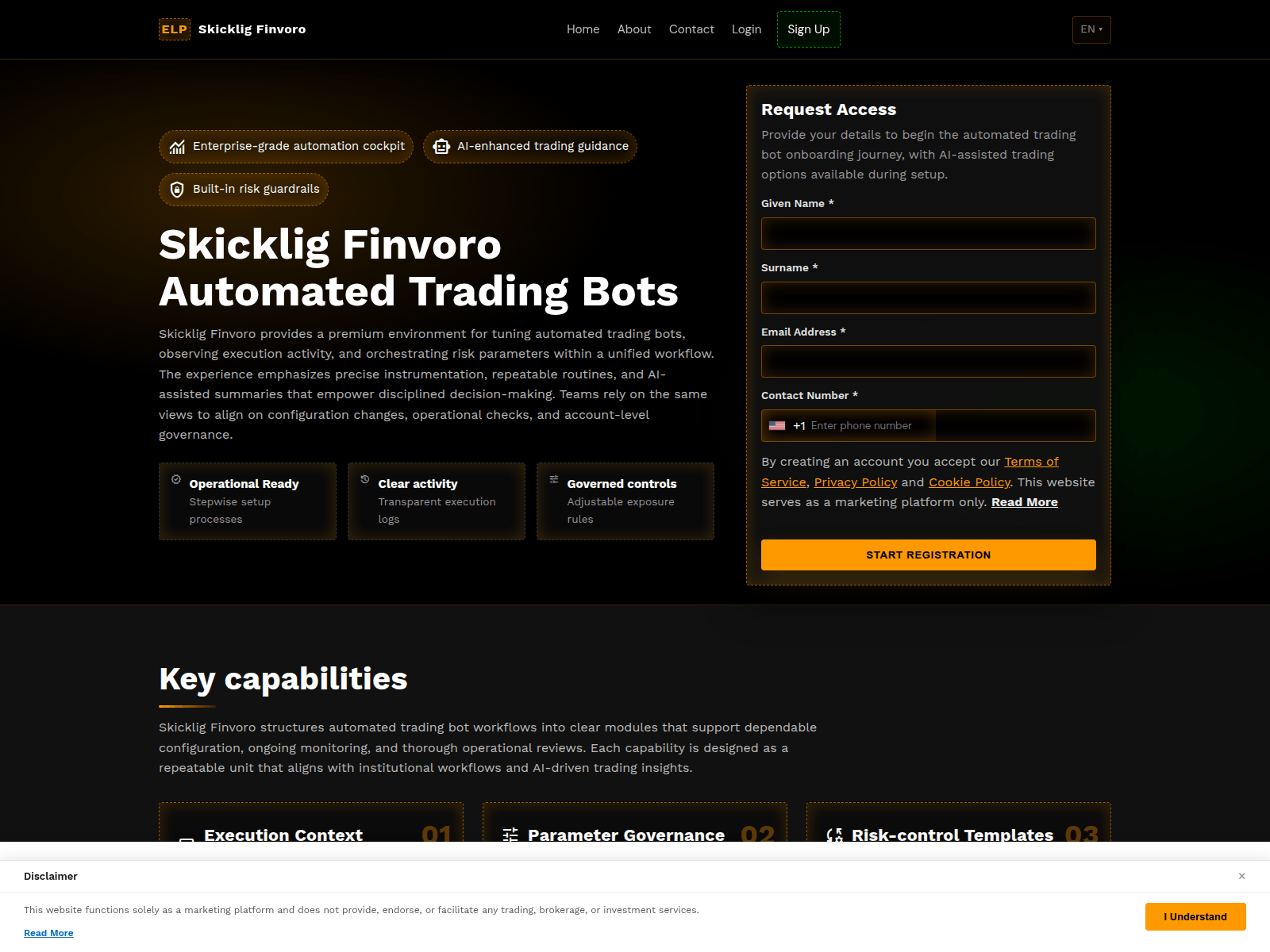 Screenshot of skicklig-finvorotech.com