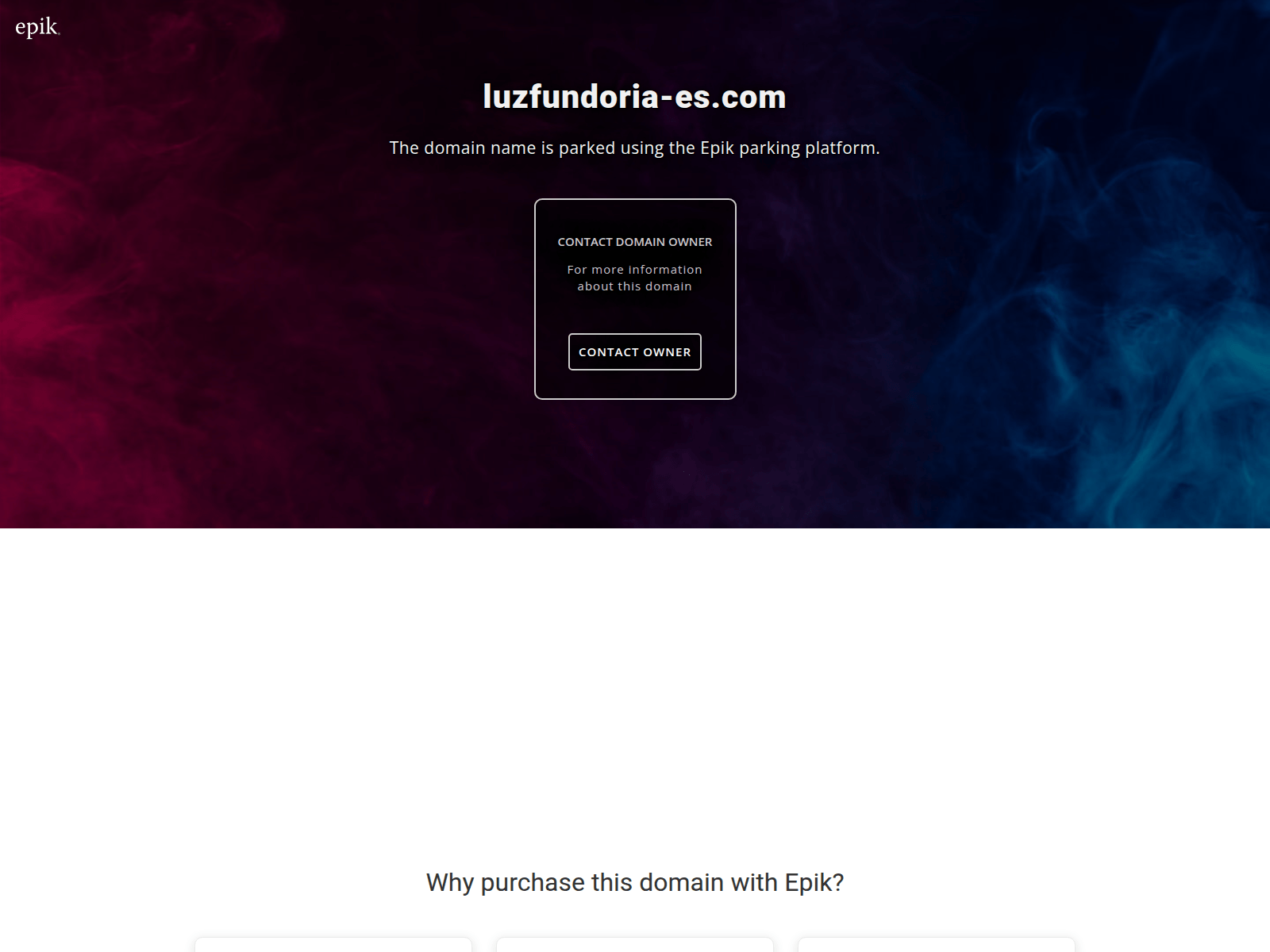 Screenshot of luzfundoria-es.com