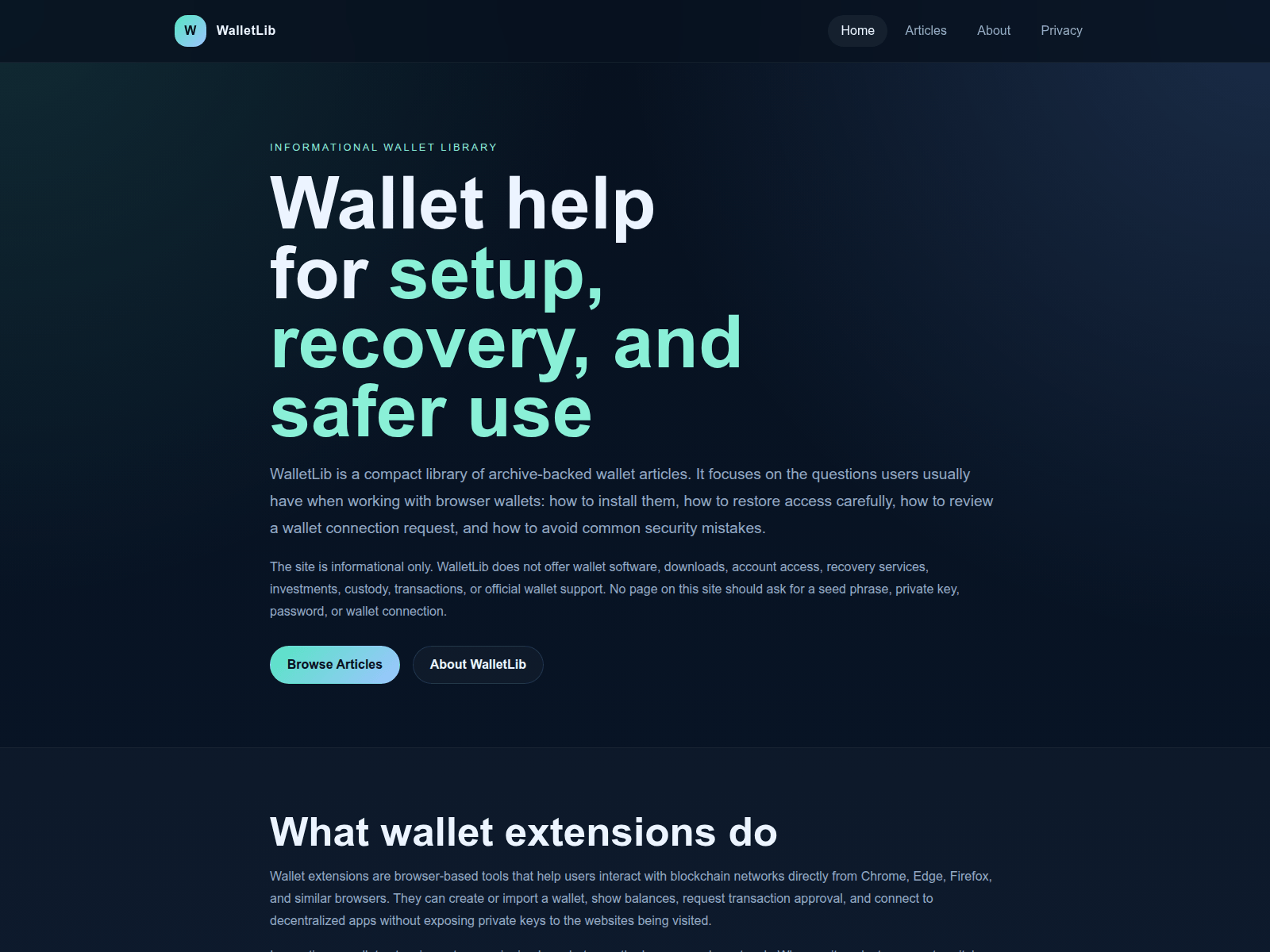 Screenshot of extension-web.com