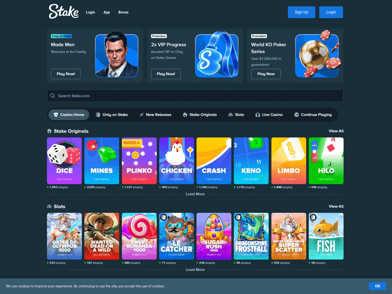 Screenshot of stake-ch.ch