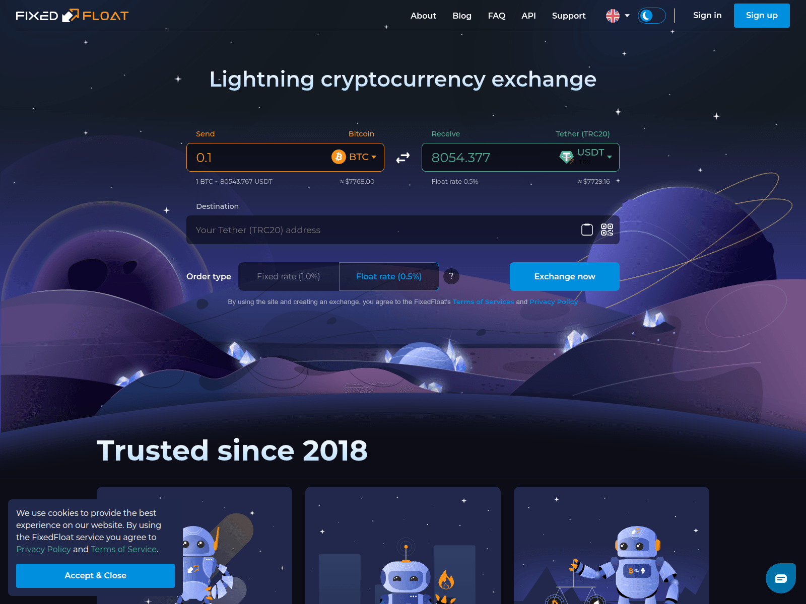 Screenshot of fixedfloat.payffhub.com
