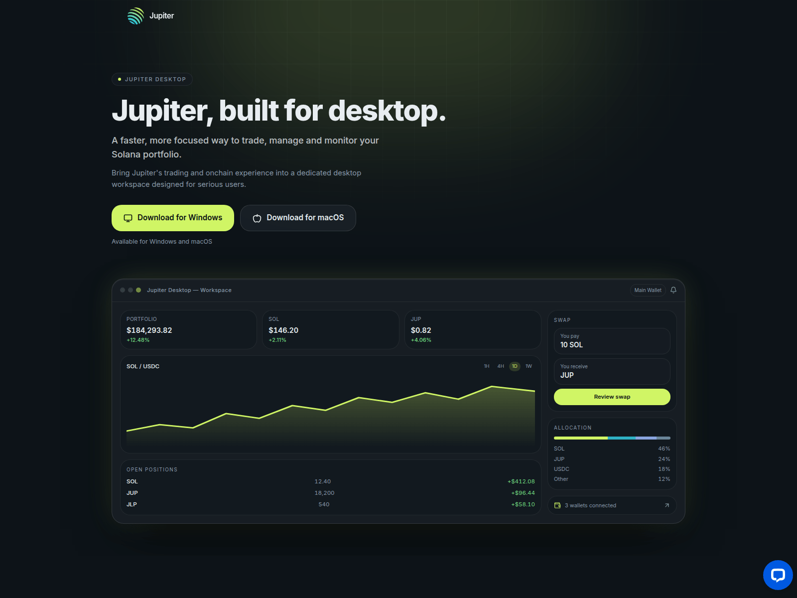 Screenshot of jupiter-desktop.com