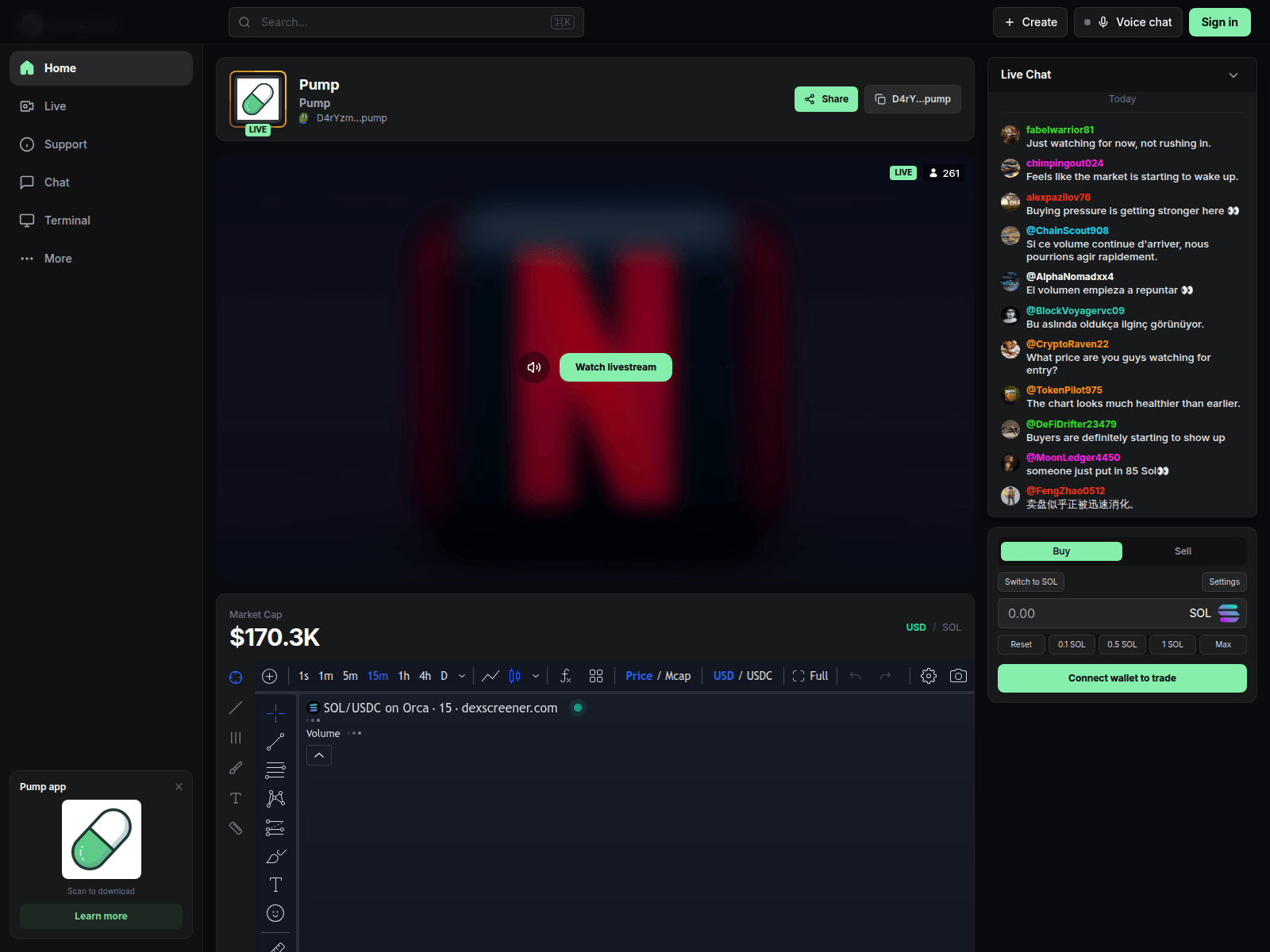 Screenshot of livesolstreams.top