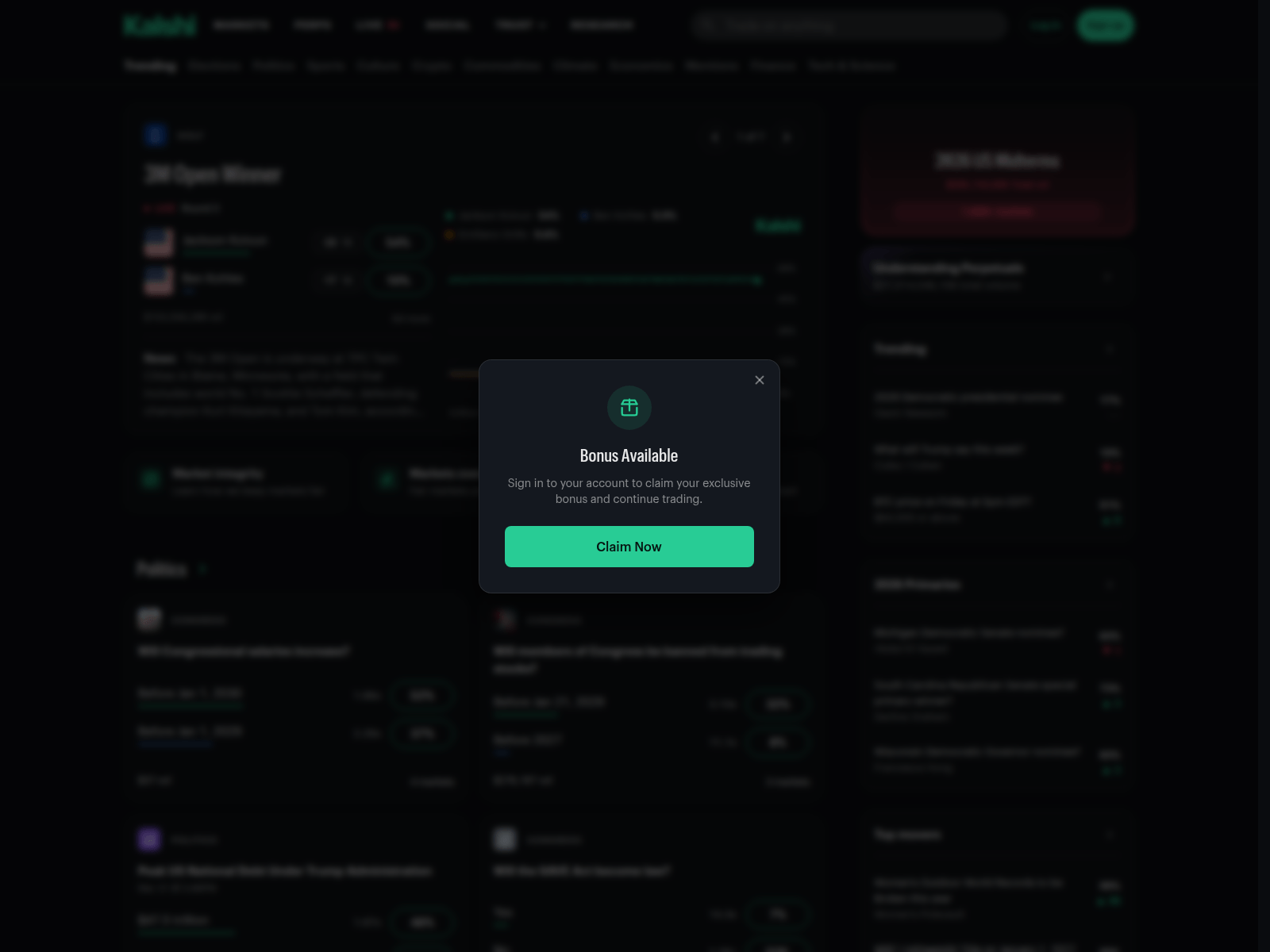 Screenshot of qualify-kalshi.com
