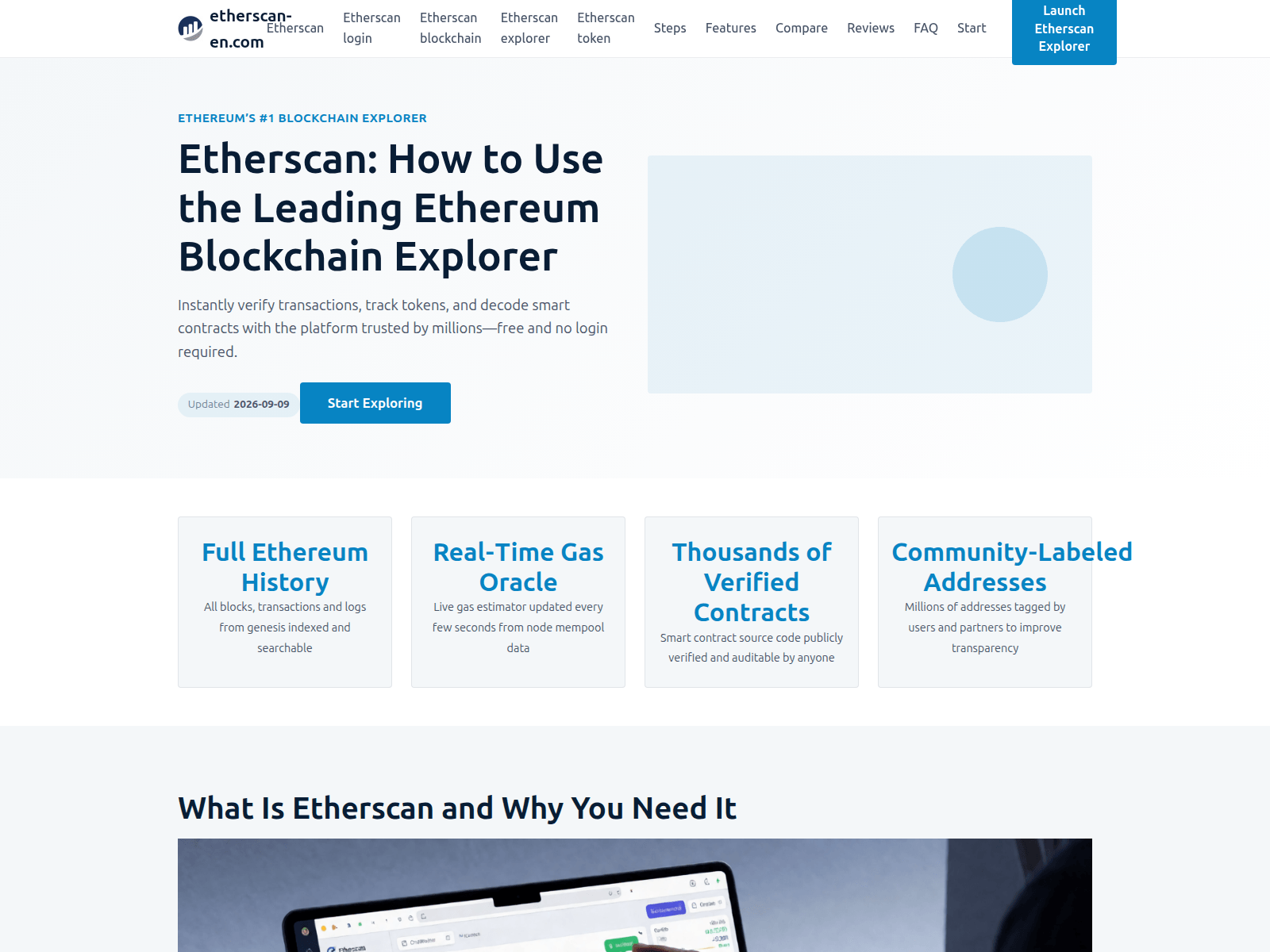 Screenshot of etherscan-en.com