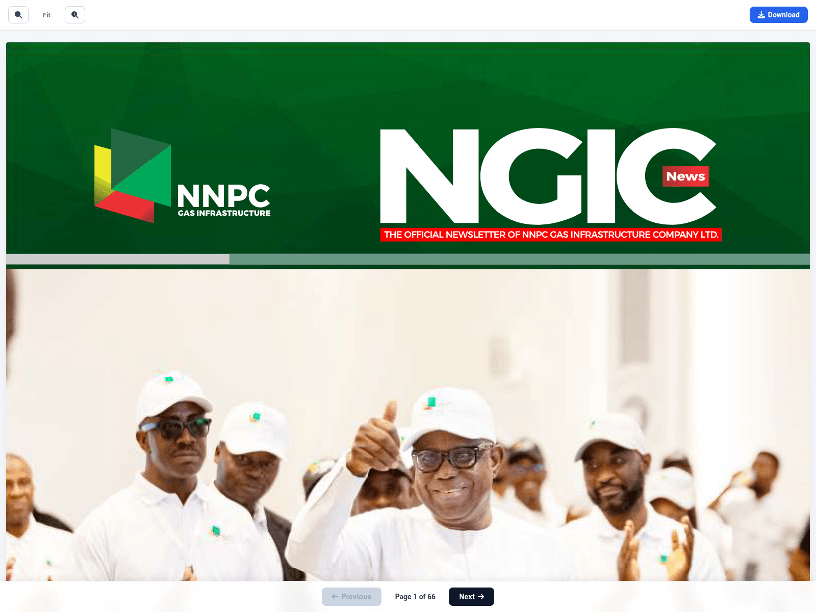 Screenshot of ngicmagazine1stedition2026.com.ng