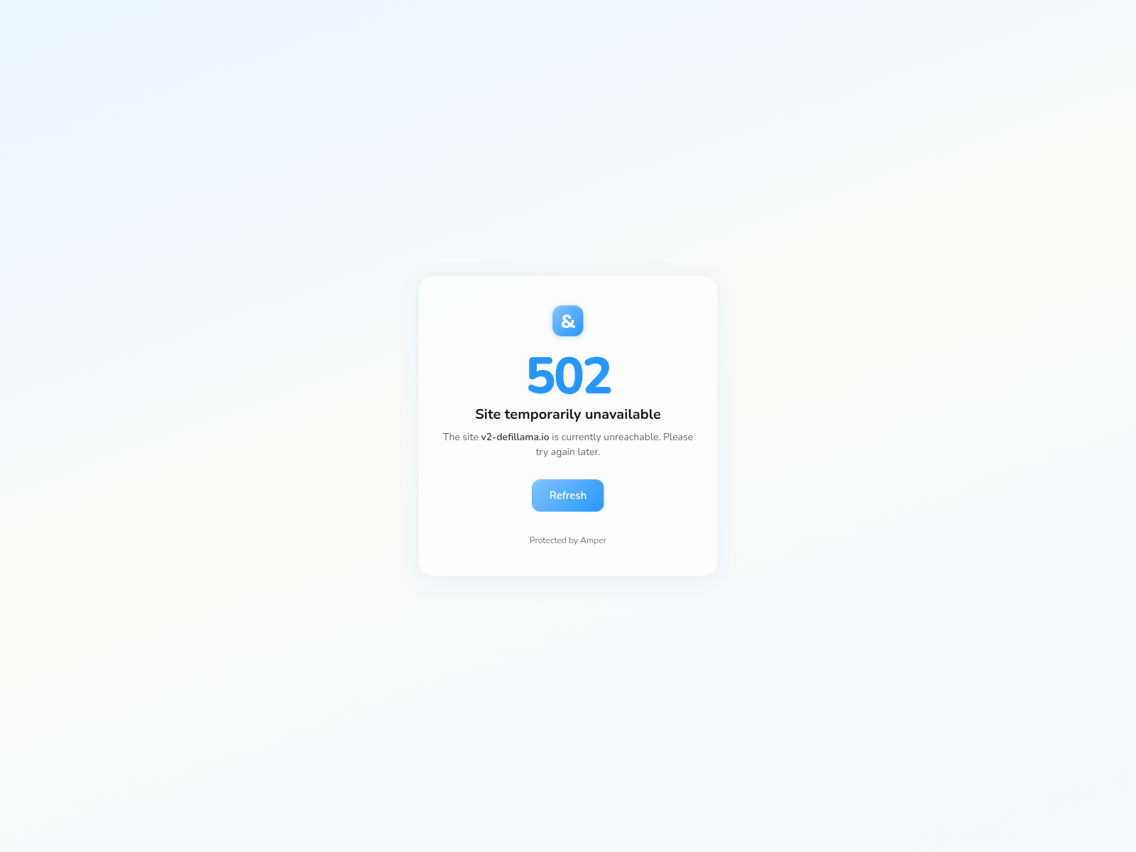 Screenshot of v2-defillama.io