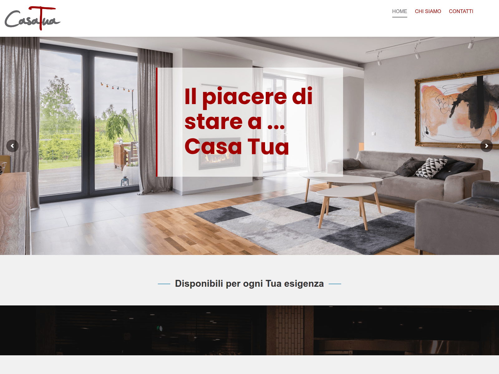Screenshot of casatua-srl.it