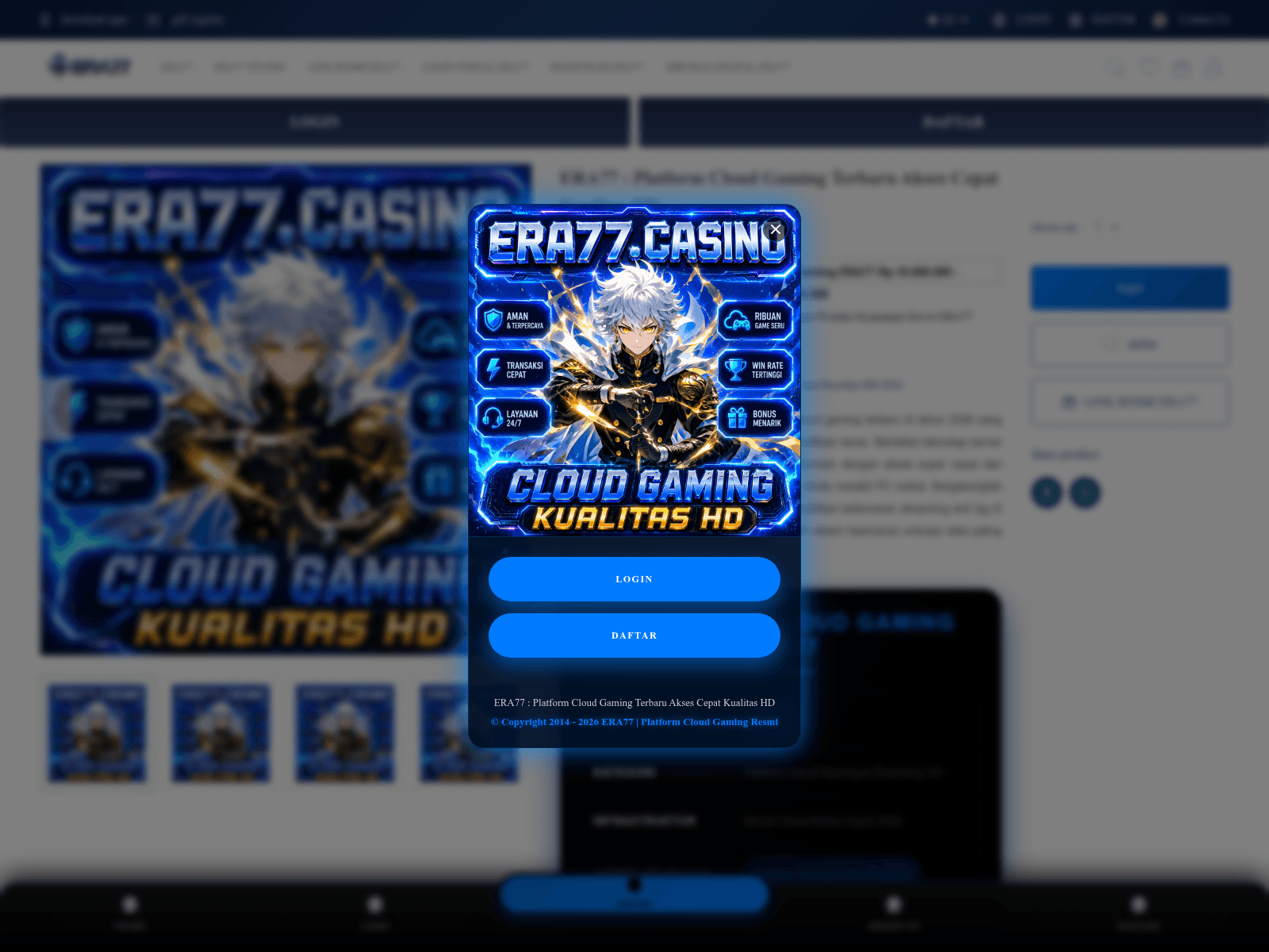 Captura de pantalla de wsopc-caribbean.com