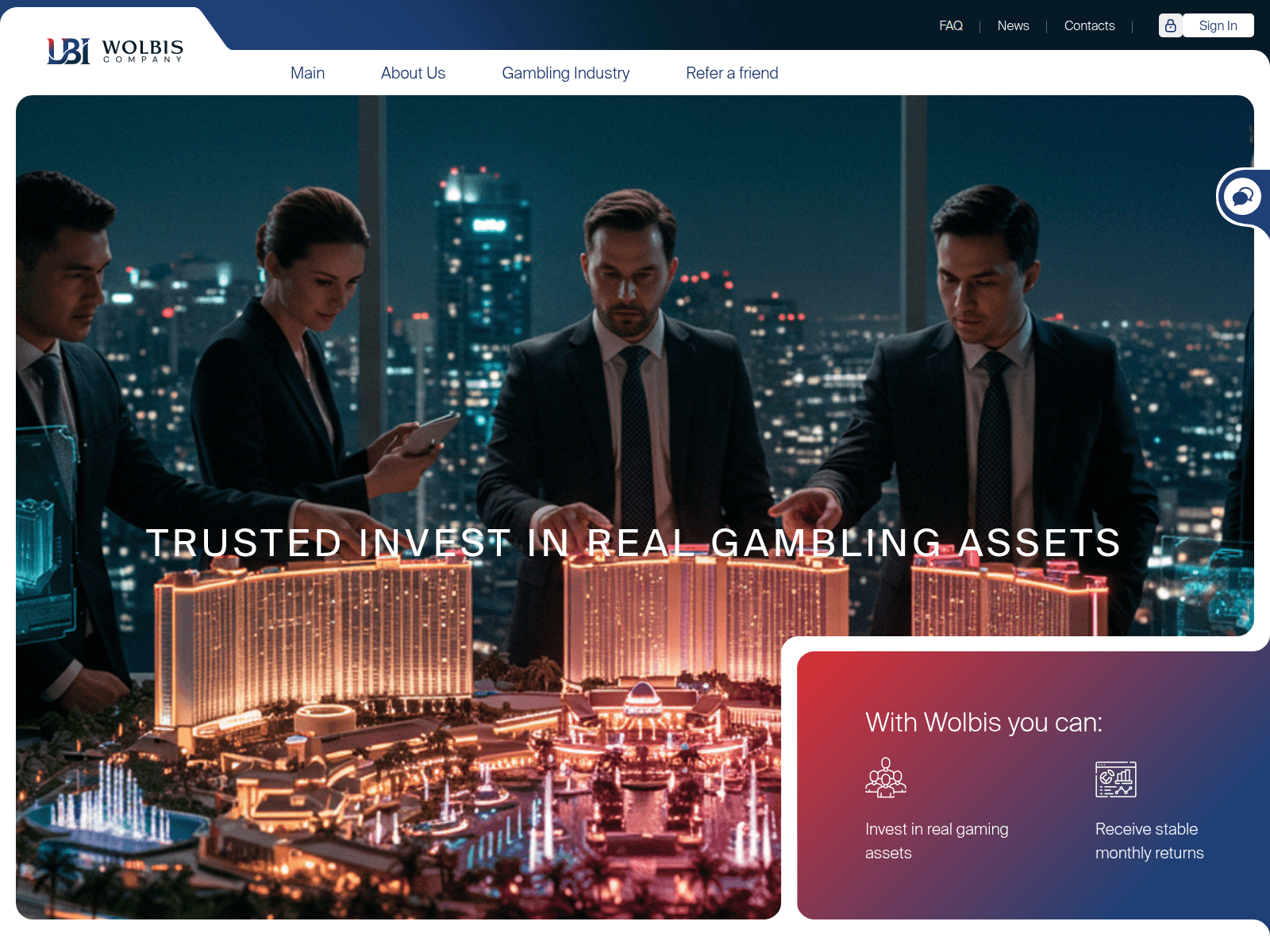 Screenshot of wolbiss.com