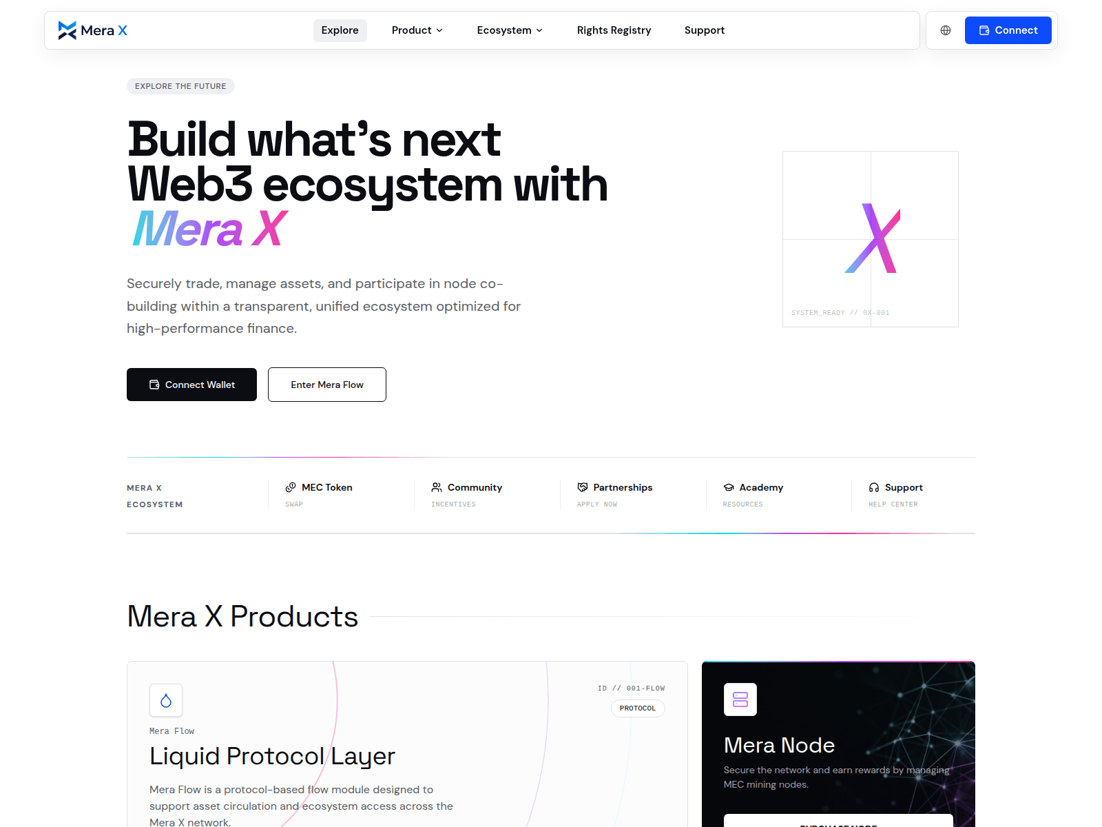 Screenshot of merax.app