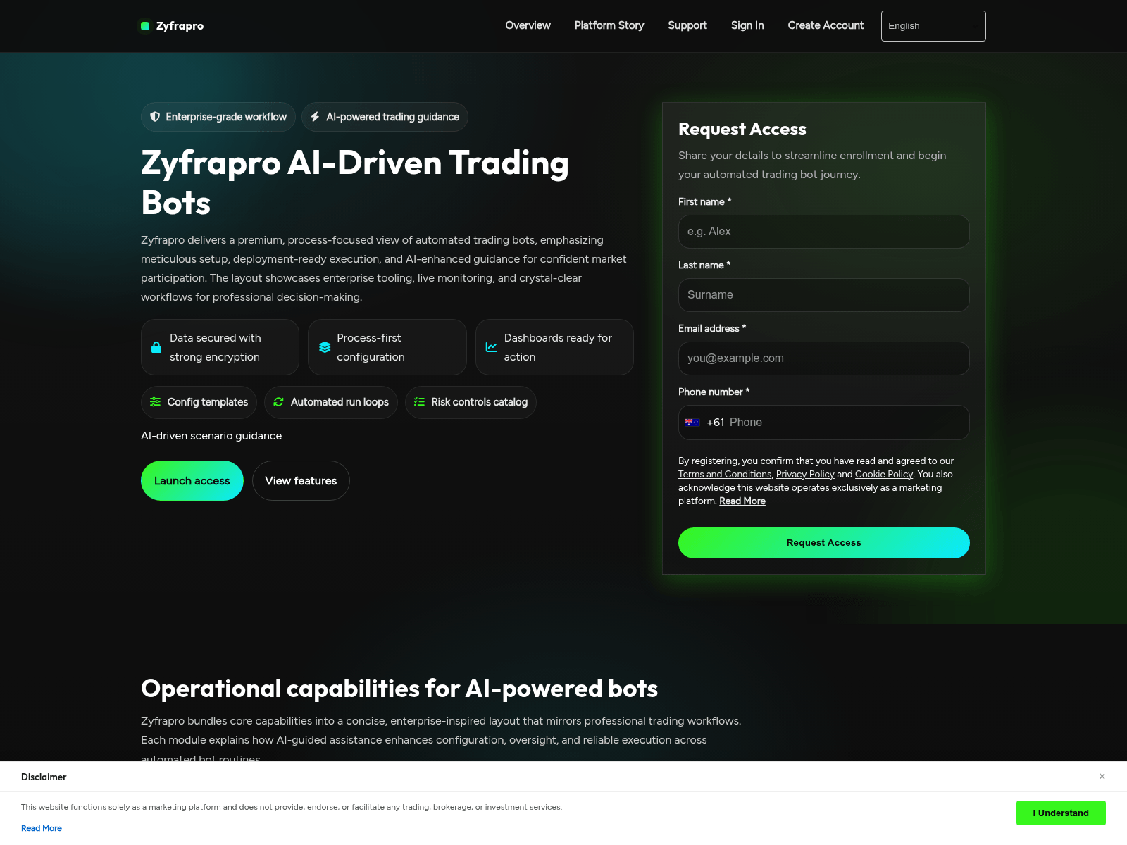 Screenshot of zyfrapro.pro
