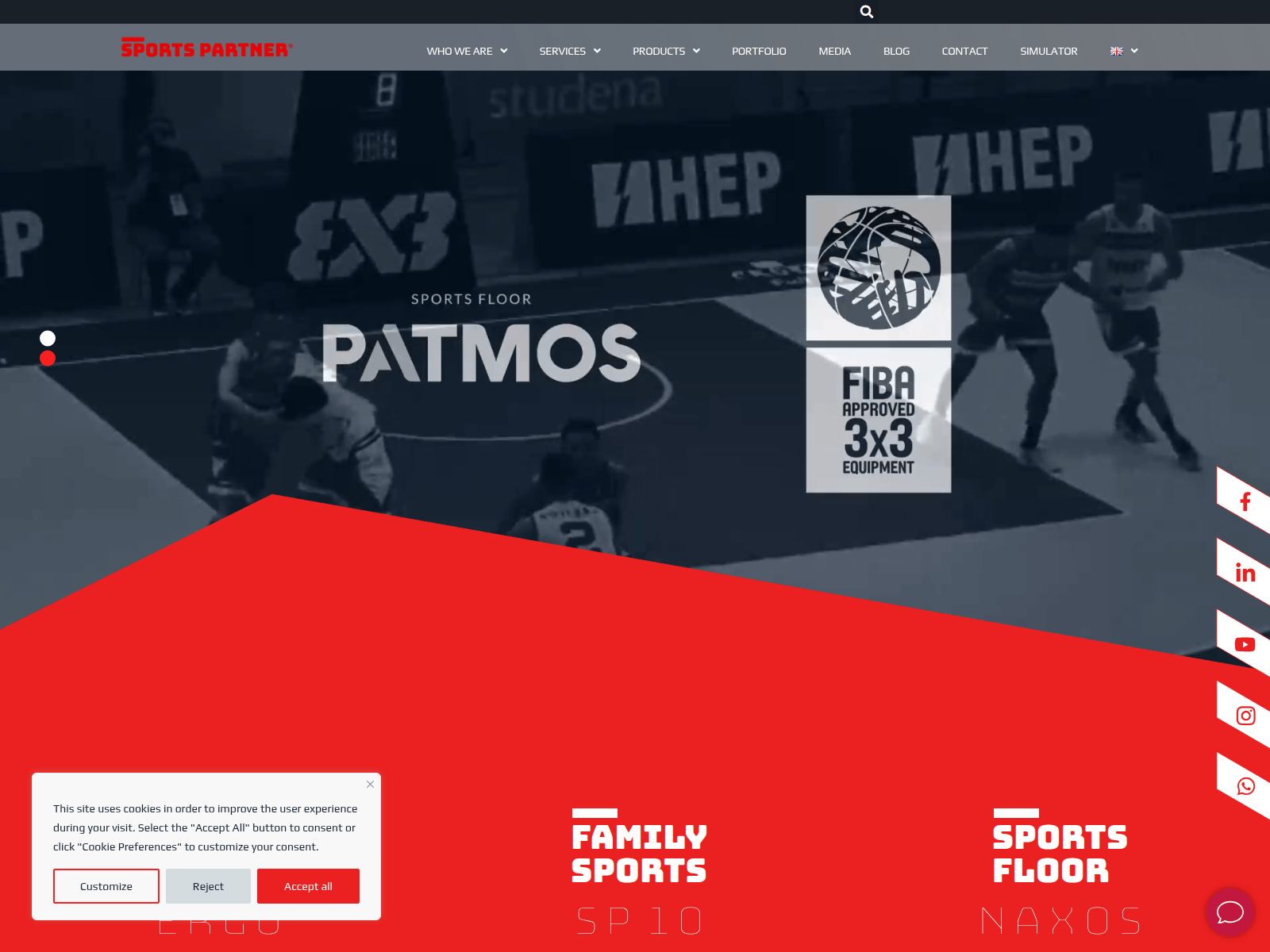 Screenshot of sportspartner.pt