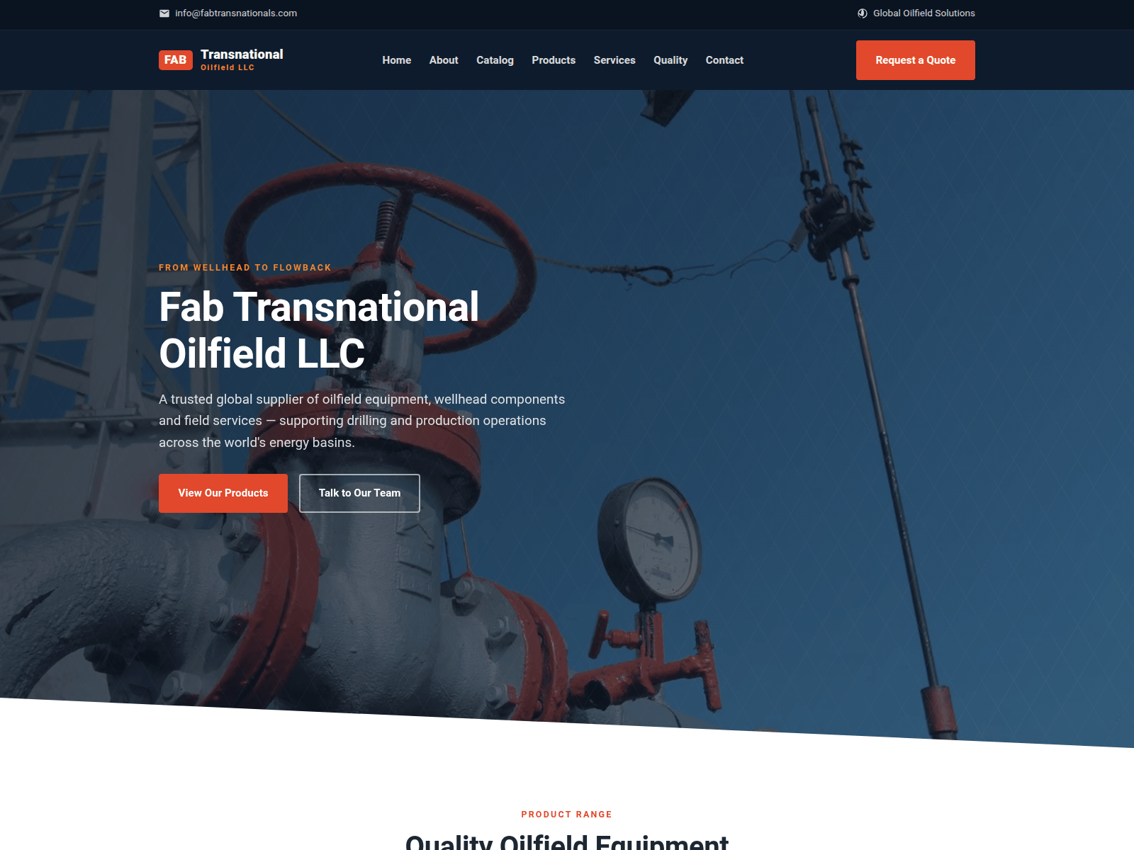 Screenshot of fabtransnationals.com