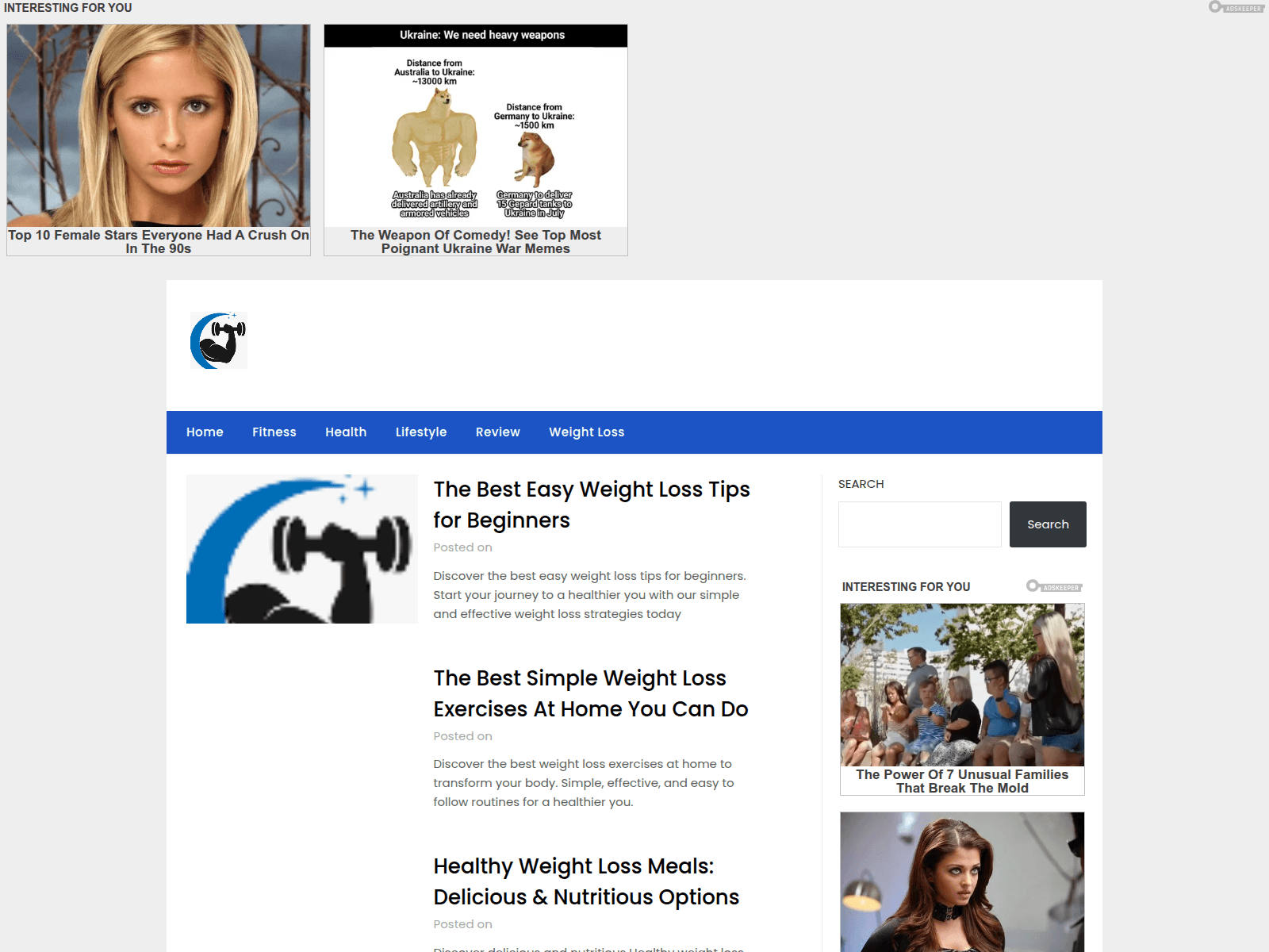 Screenshot of fitline.top