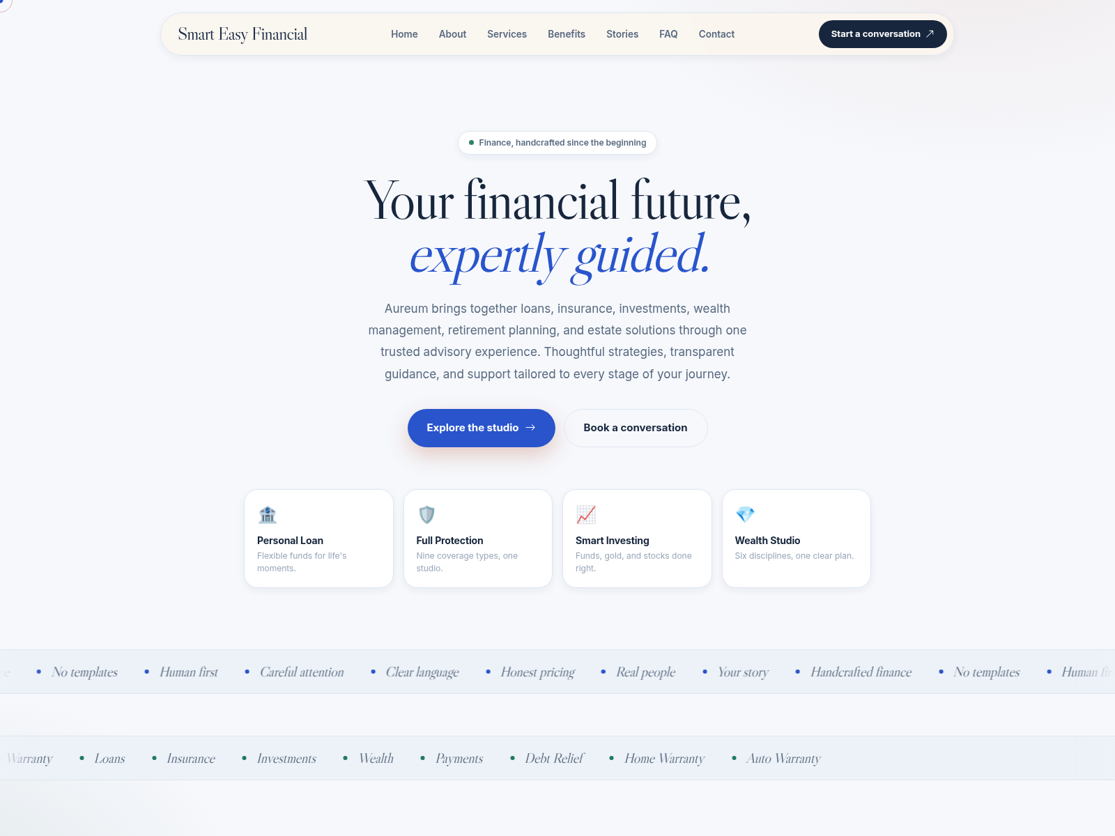Screenshot of smarteasyfinancial.info