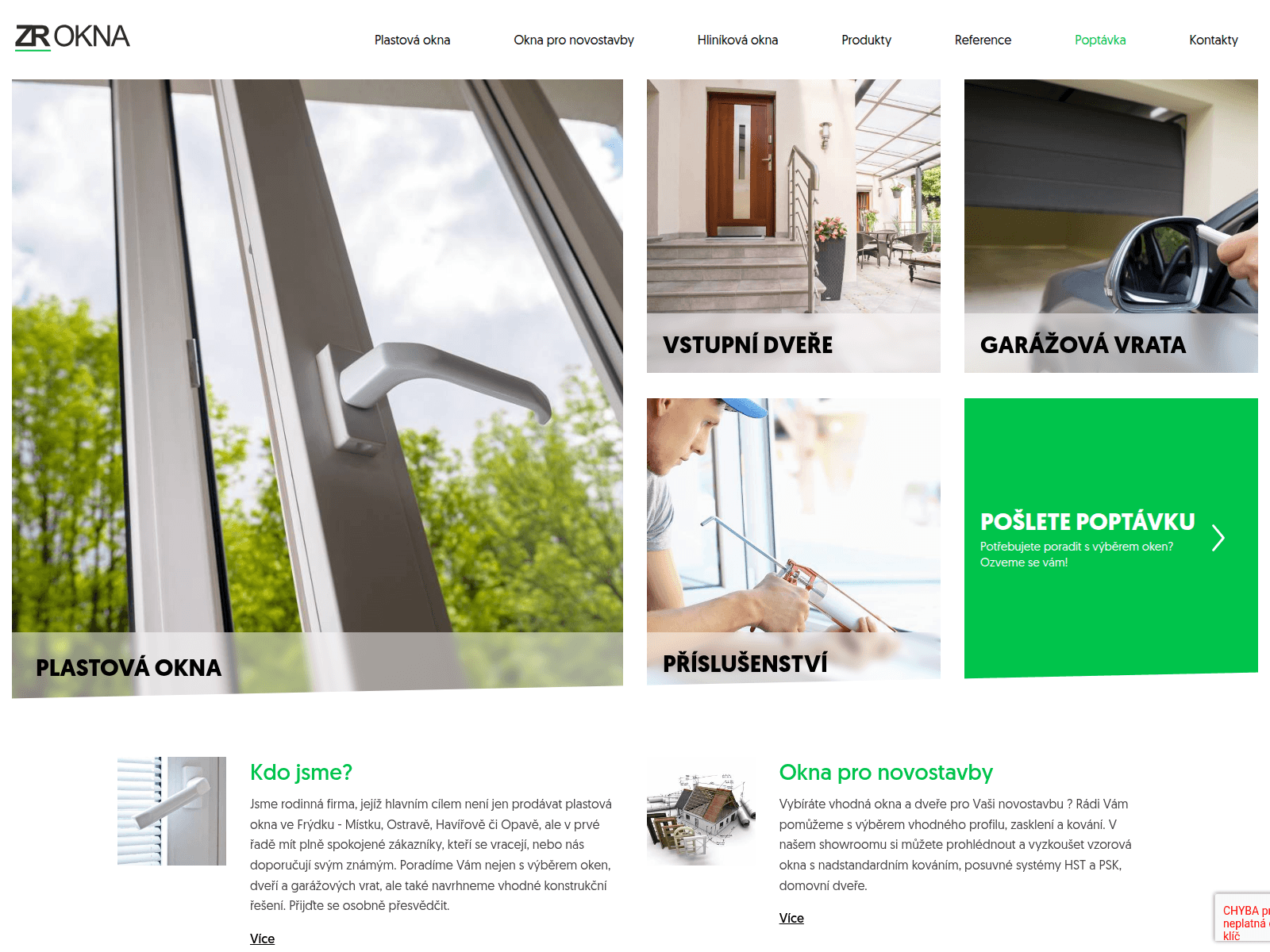 Screenshot of zrokna.live