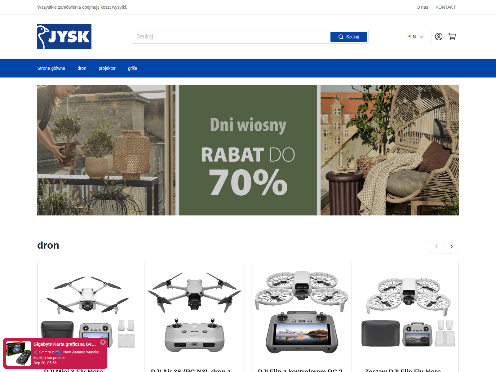 Screenshot of zakcaupy.shop