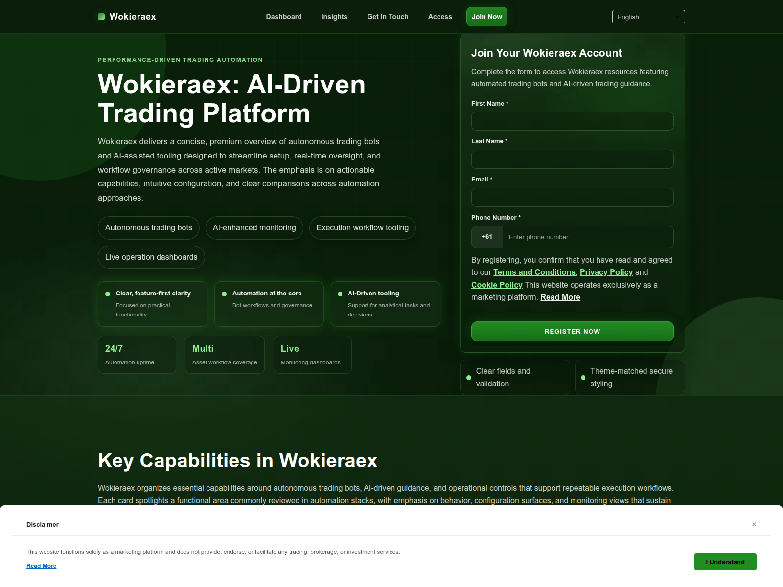 Screenshot of wokieraex.click