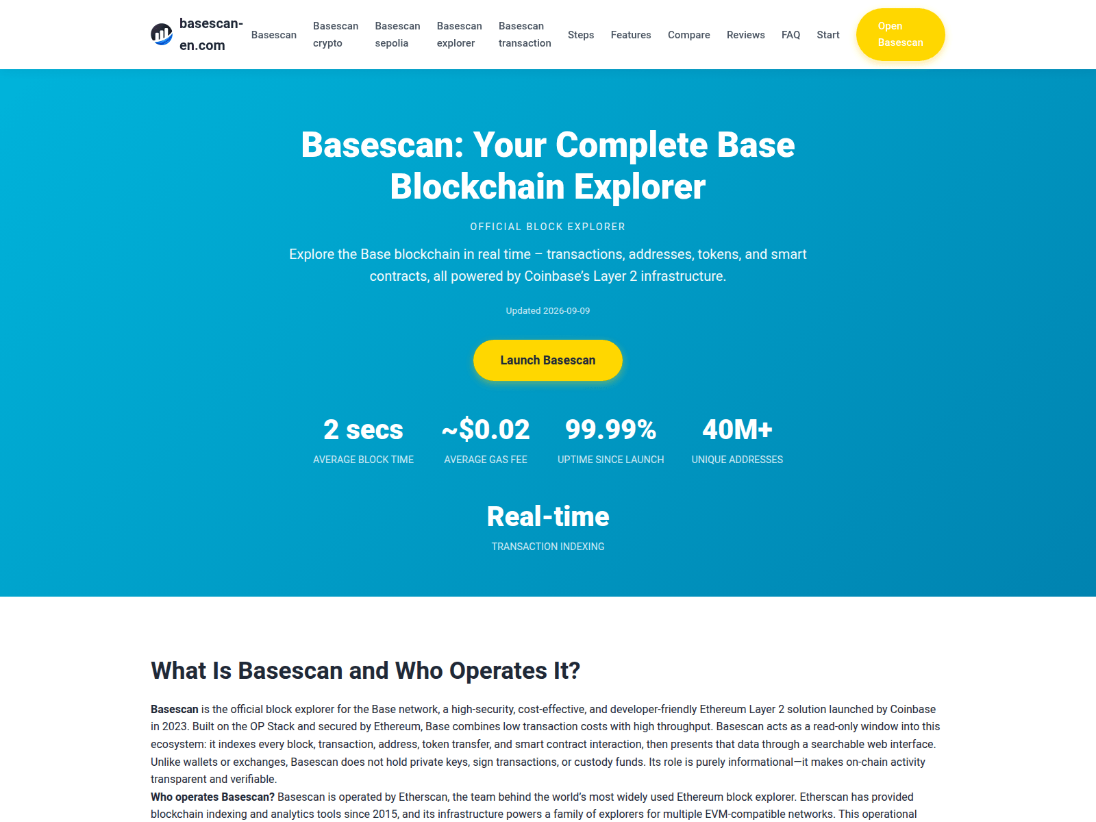 Screenshot of basescan-en.com