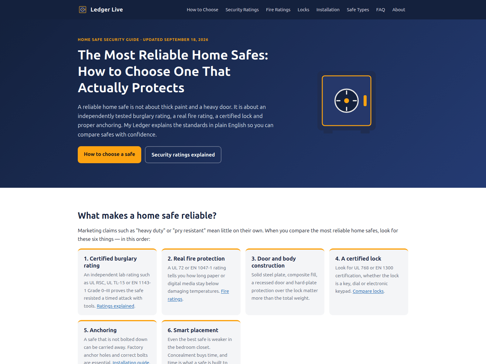 Screenshot of ledger-secured.org