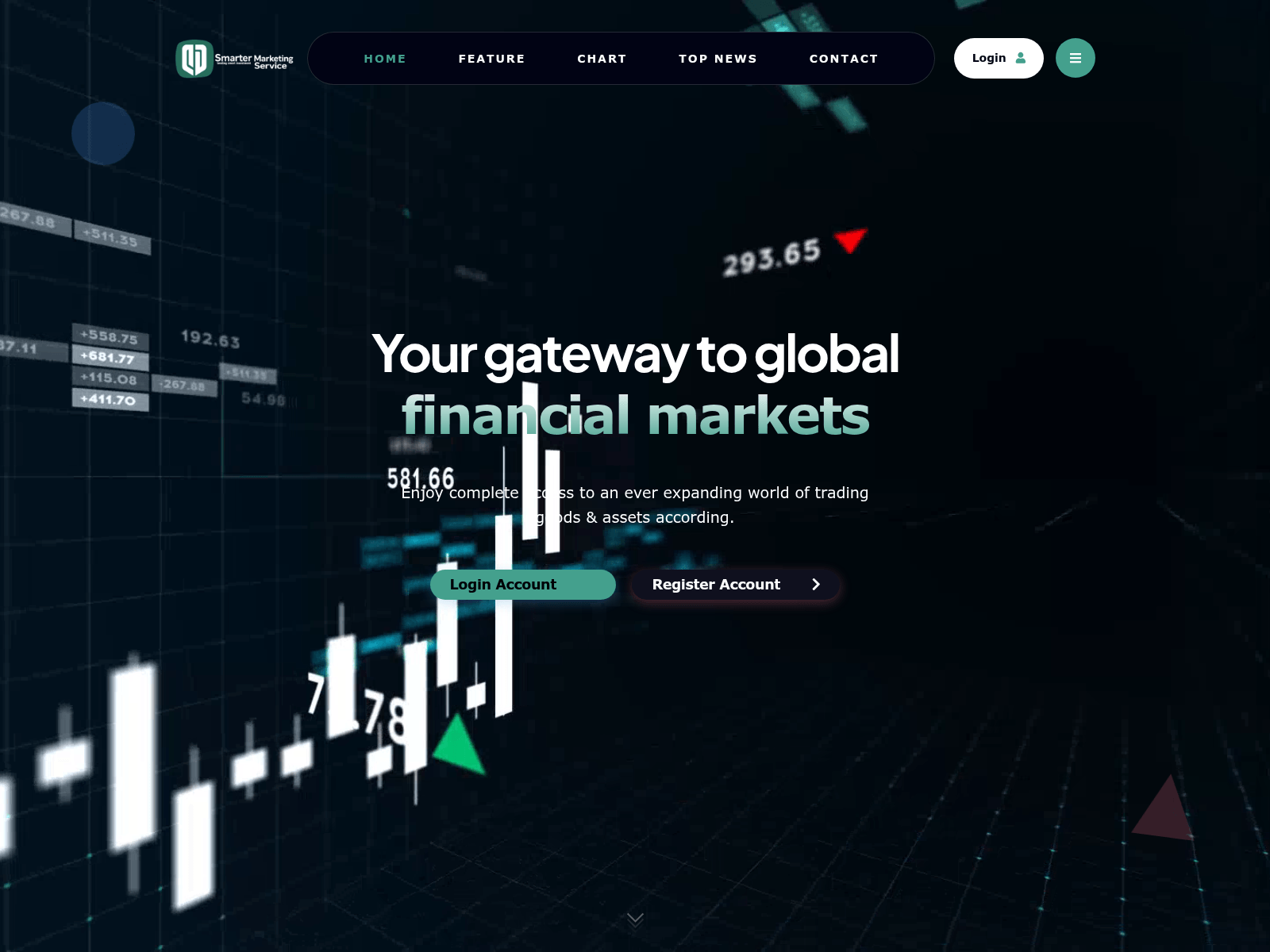 Screenshot of smartermarketingservice.com