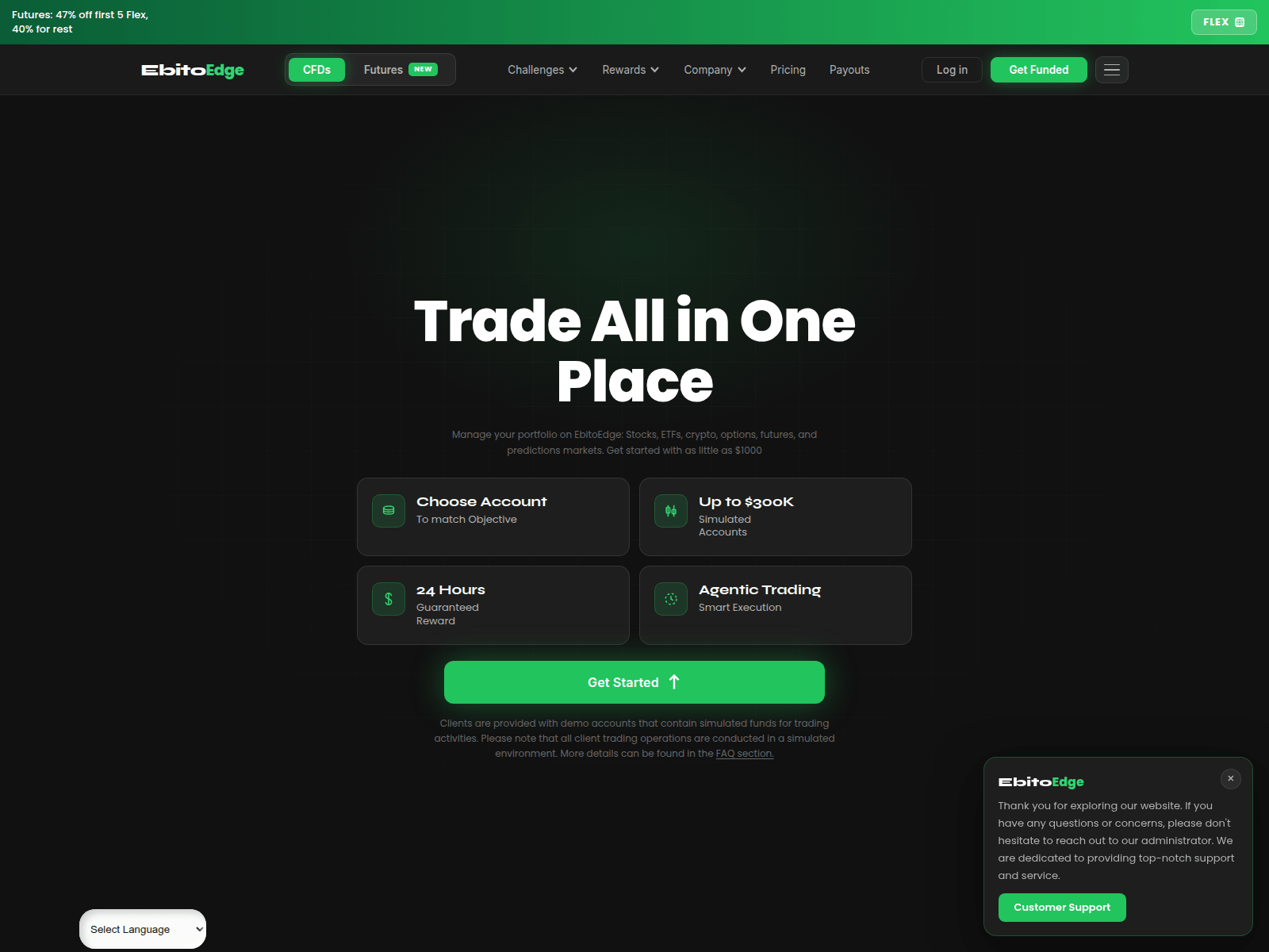 Screenshot of ebitoedgee.com