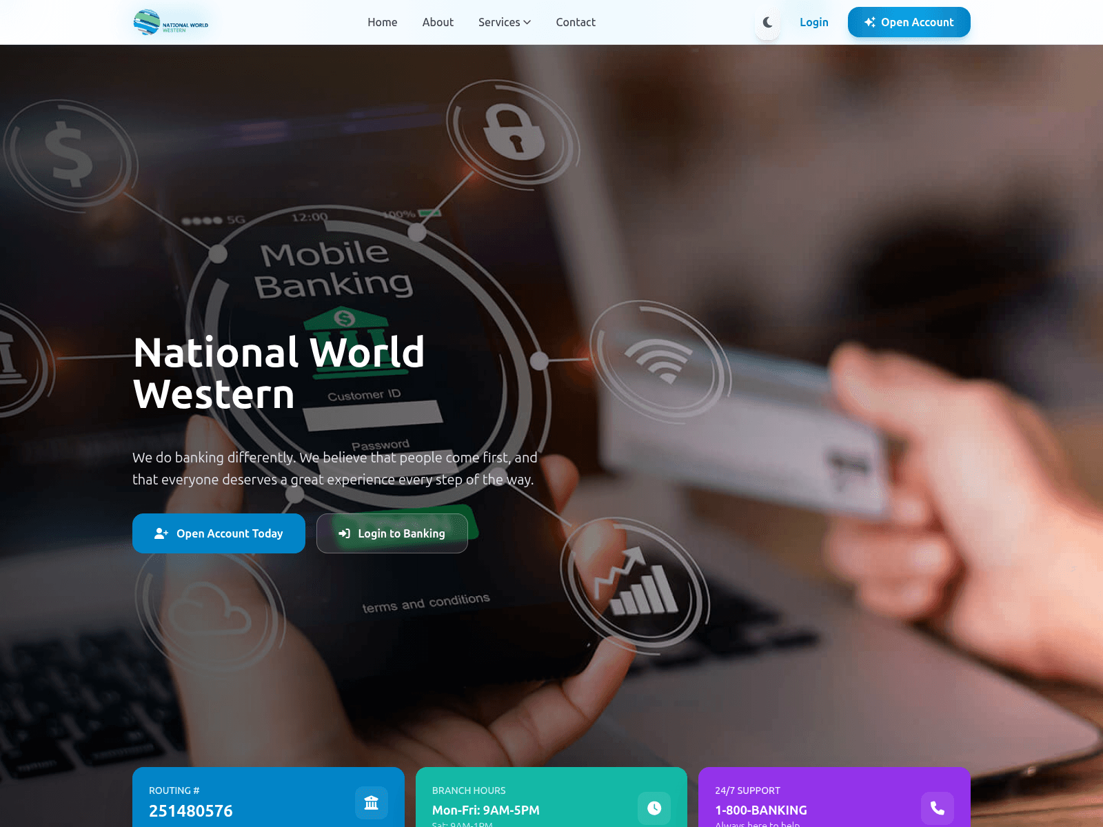 Screenshot of nationalworldwestern.com