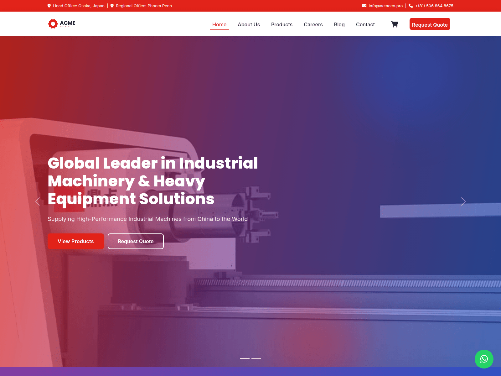Screenshot of acmeco.pro