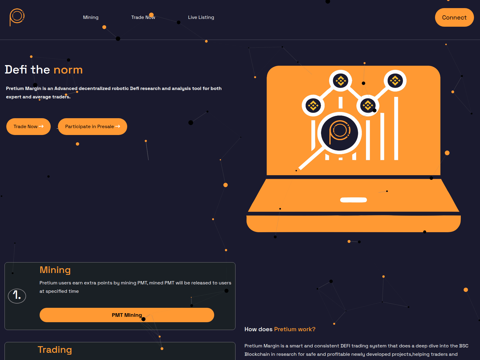Screenshot of pretiummarginpresale-updated.pages.dev