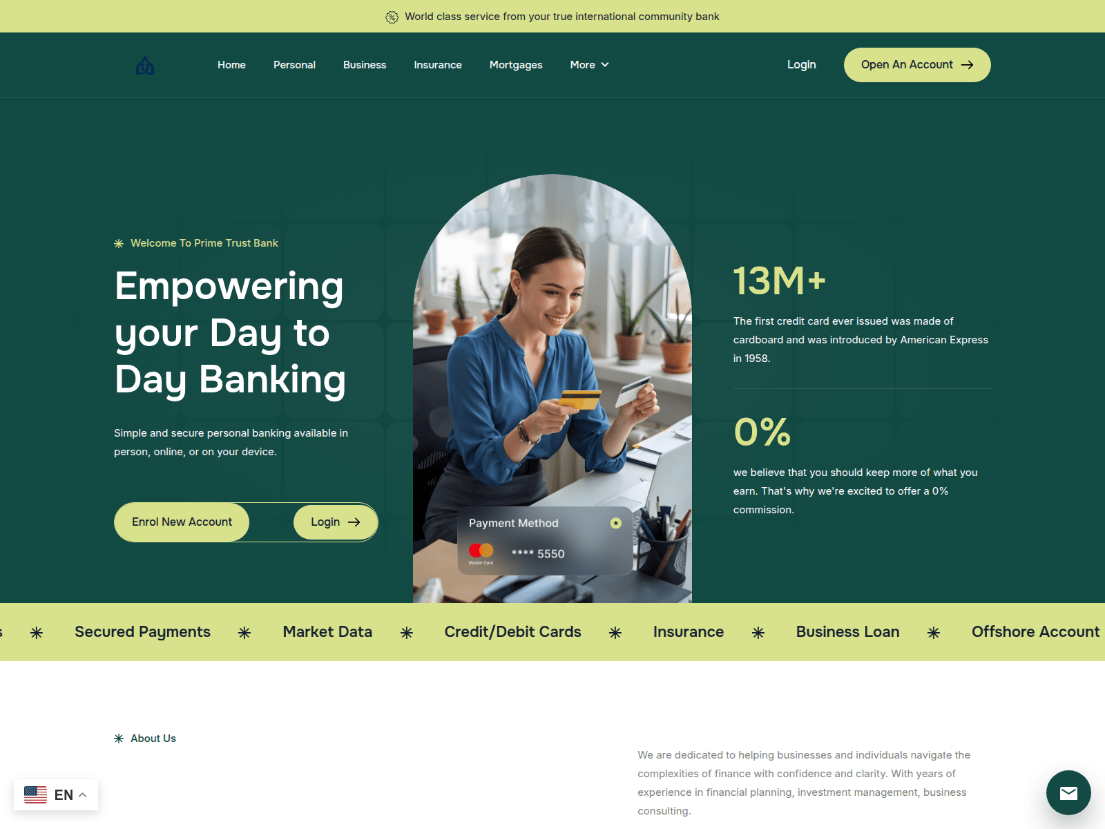 Screenshot of primetrusthub.com.primenovahb.com